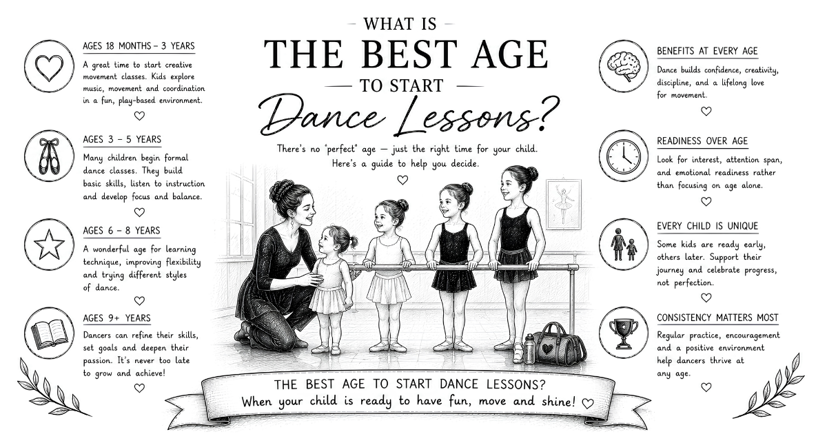 What is the best age to start dance lessons?
