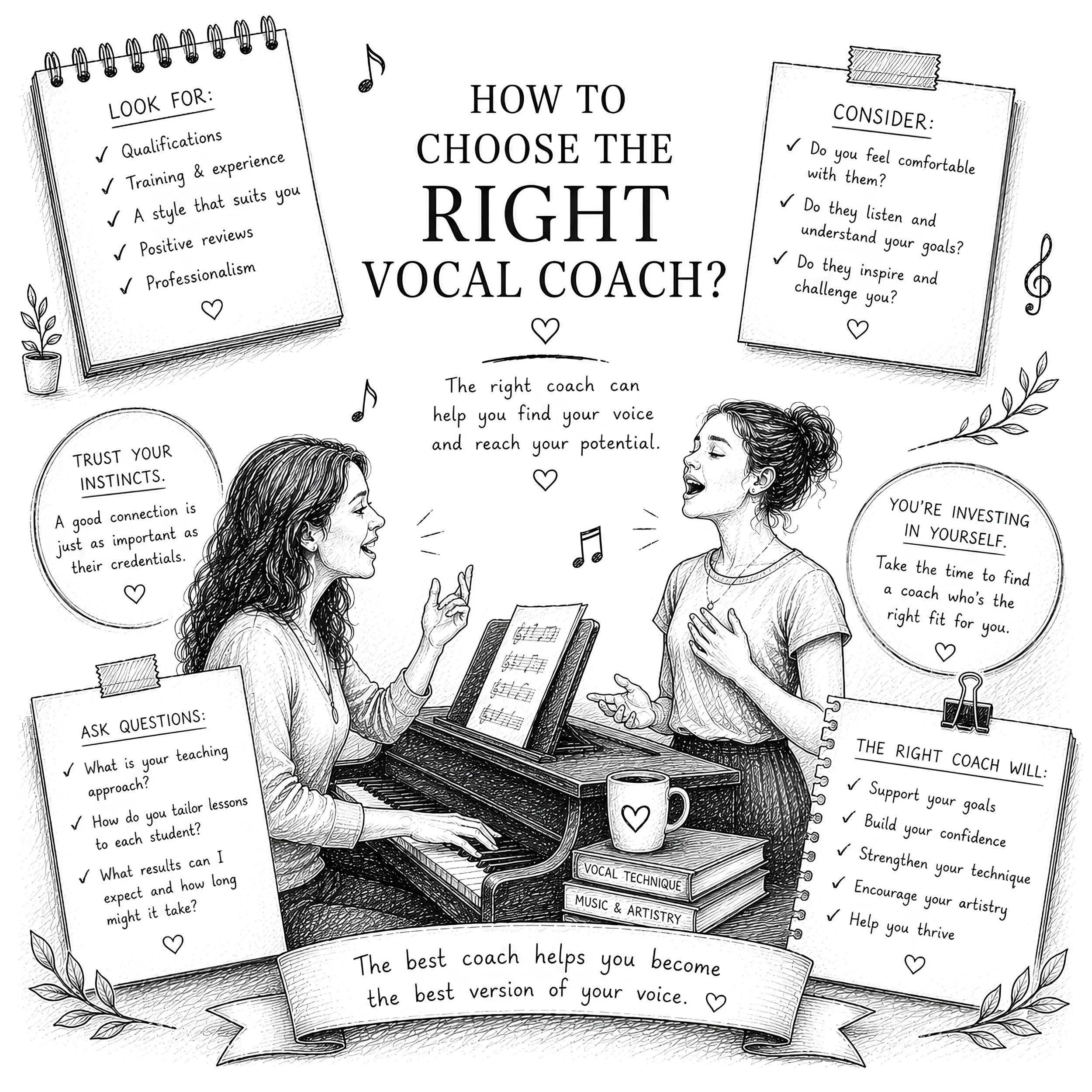 How to Choose the Right Vocal Coach