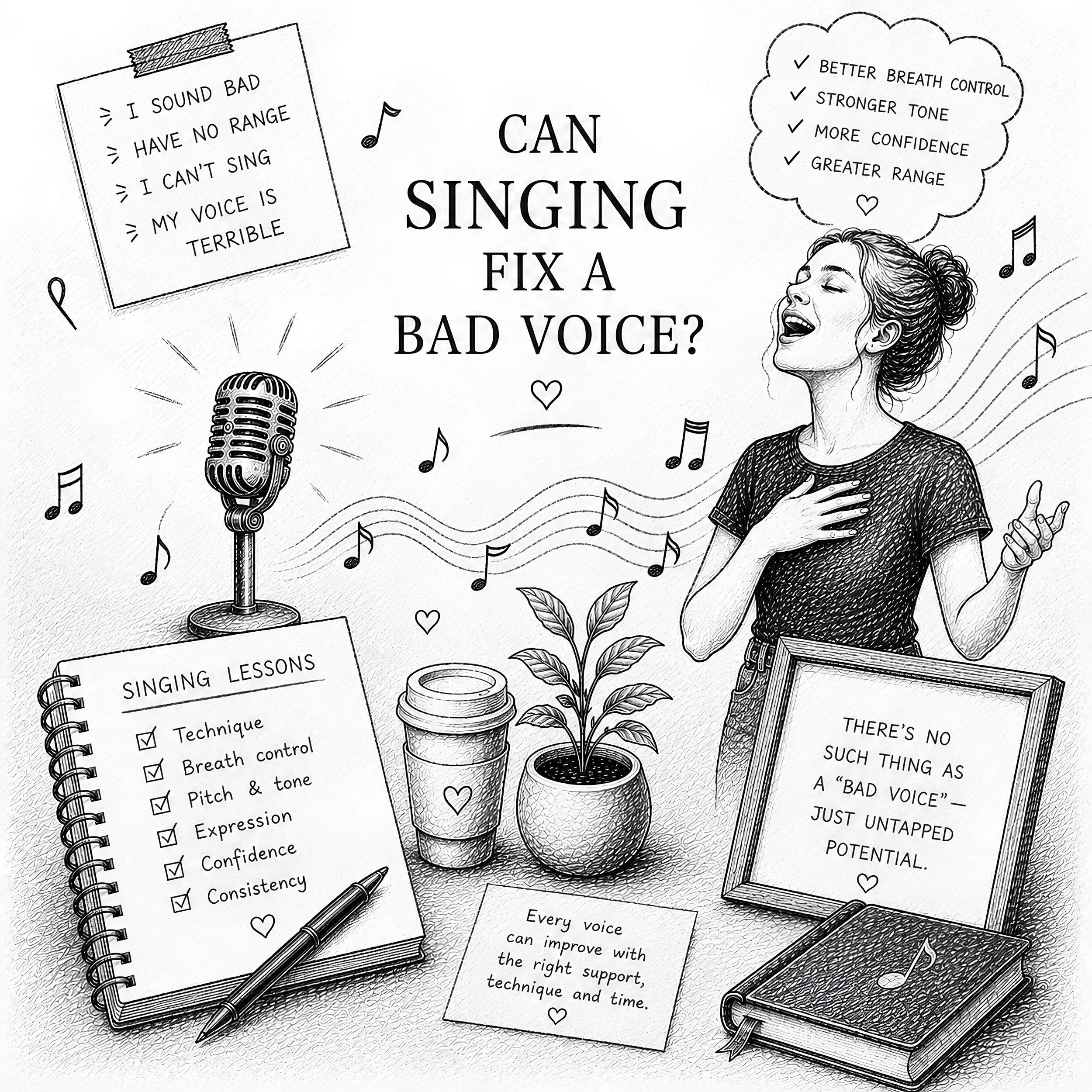 Can Singing Fix a “Bad” Voice?