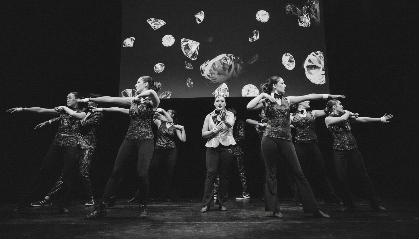 Youth theatre production by Stand Out Performing Arts - Professional choreography and musical theatre training