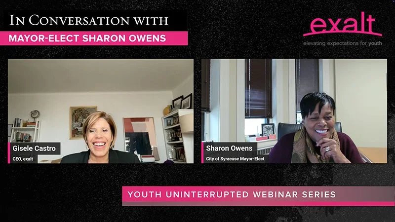 Youth Uninterrupted: In Conversation with Syracuse Mayor-elect Sharon Owens