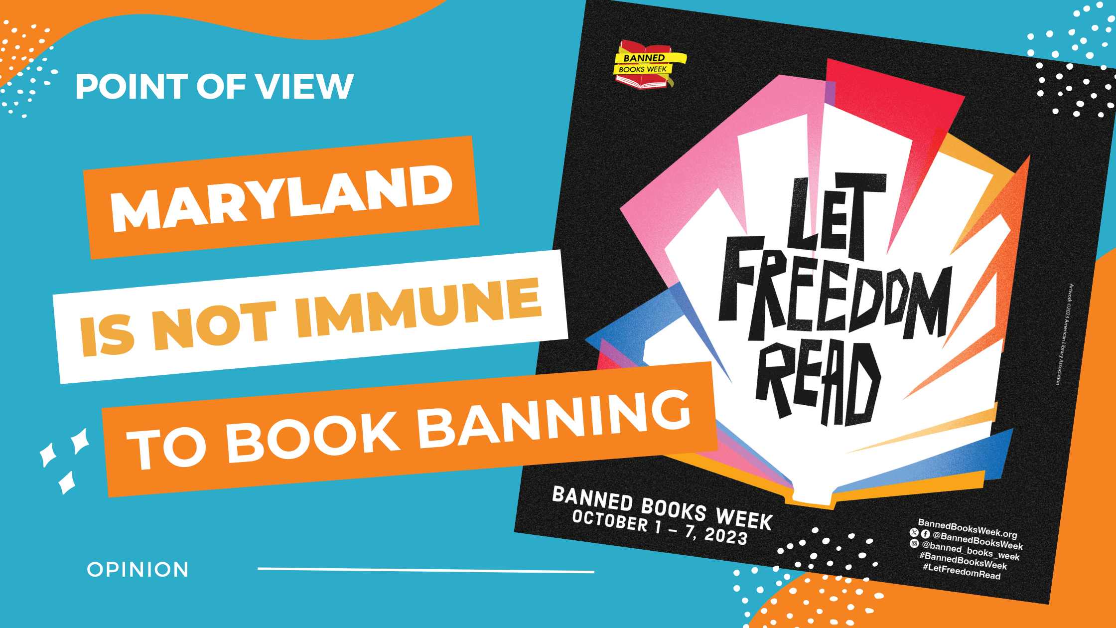 Maryland is Not Immune to Book Banning