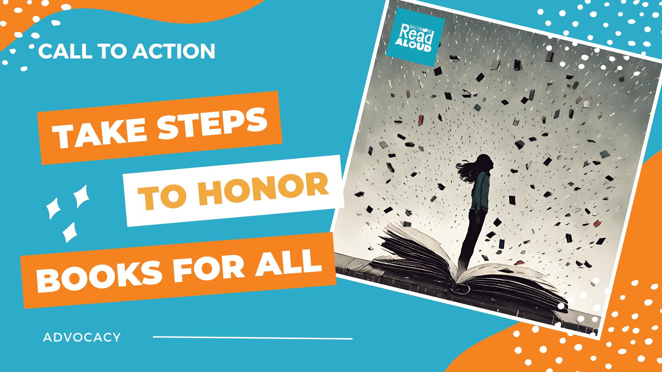 TAKE STEPS TO HONOR BOOKS FOR ALL