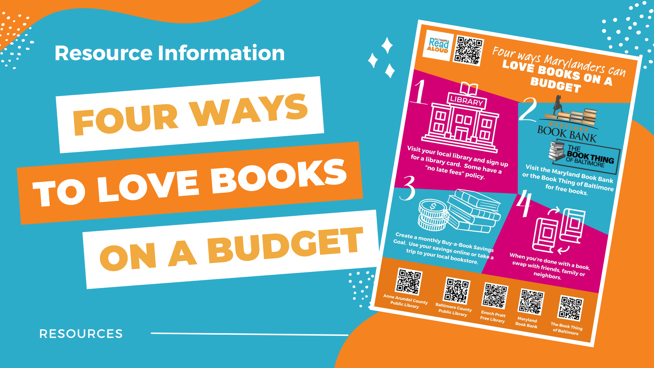 Four Ways to Love Books on a budget