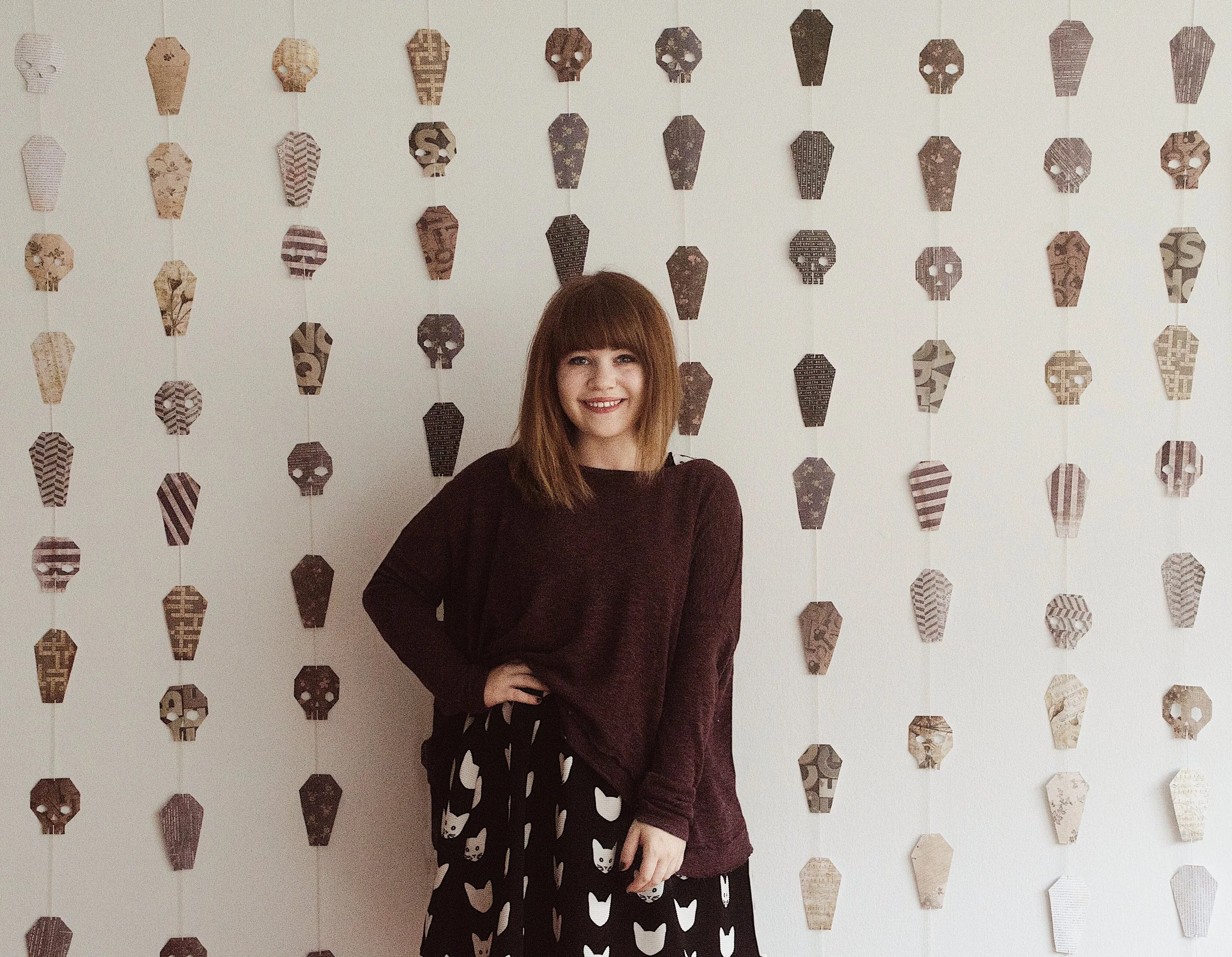 Halloween party backdrop