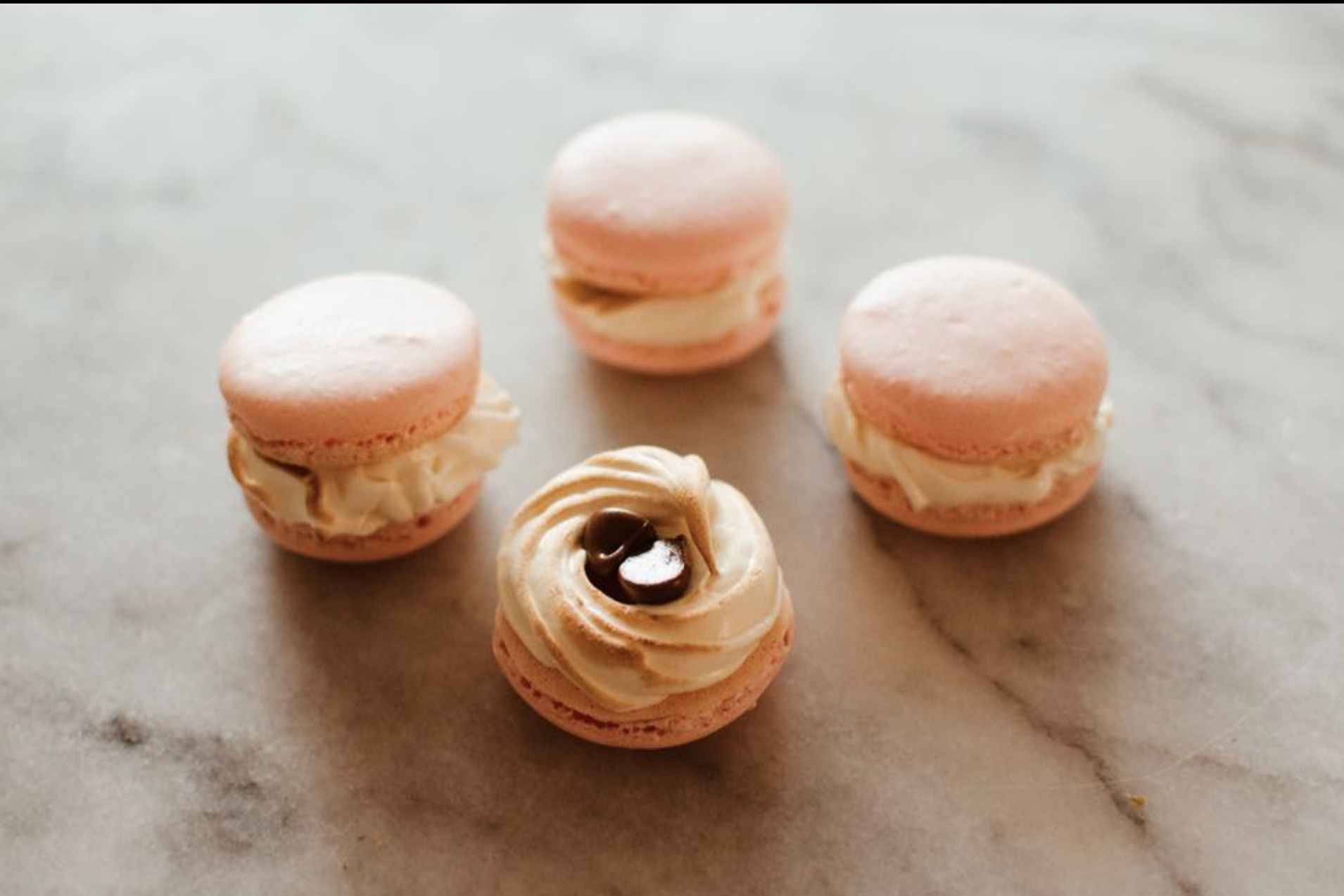 smore macarons