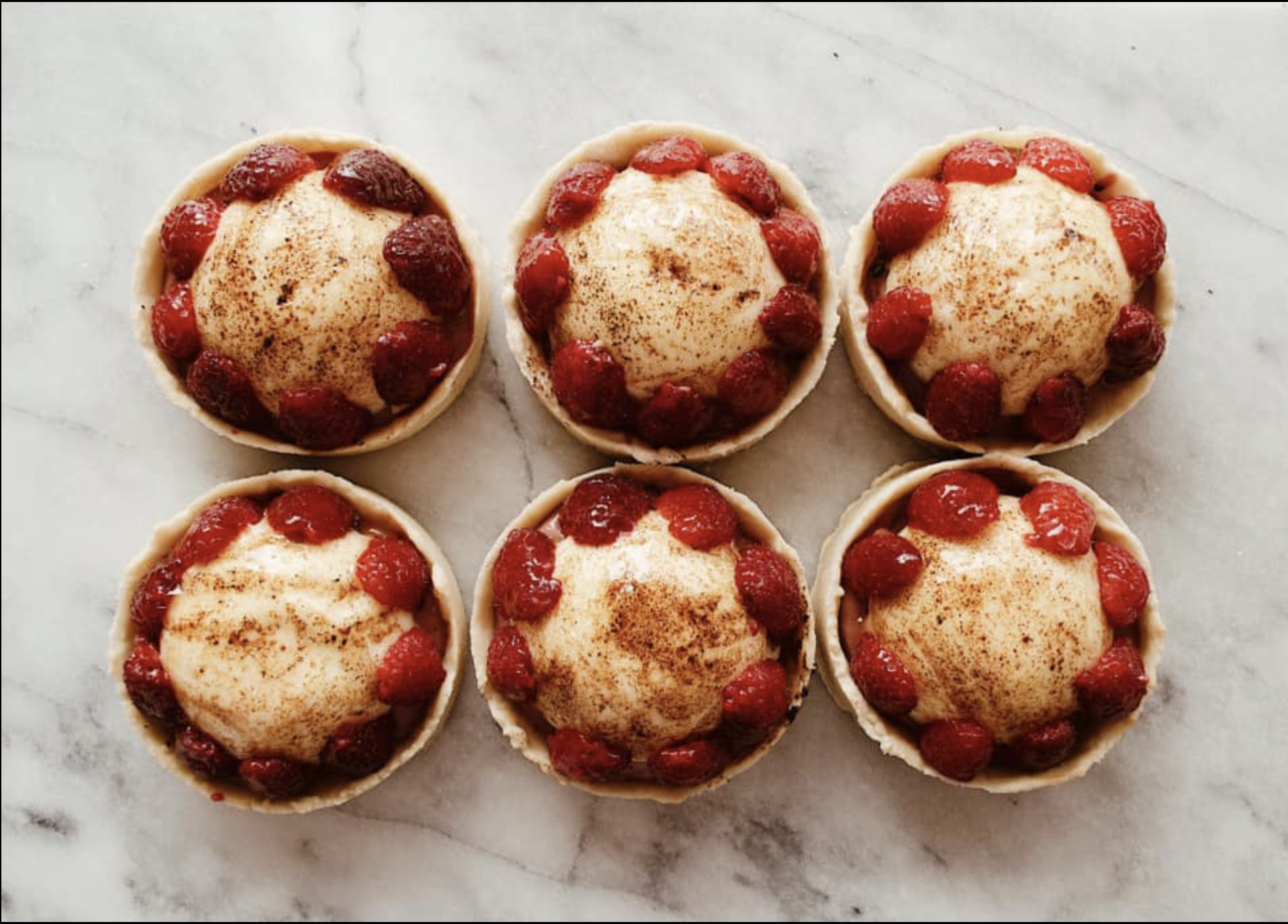Chiboust & Raspberry Tartlets
