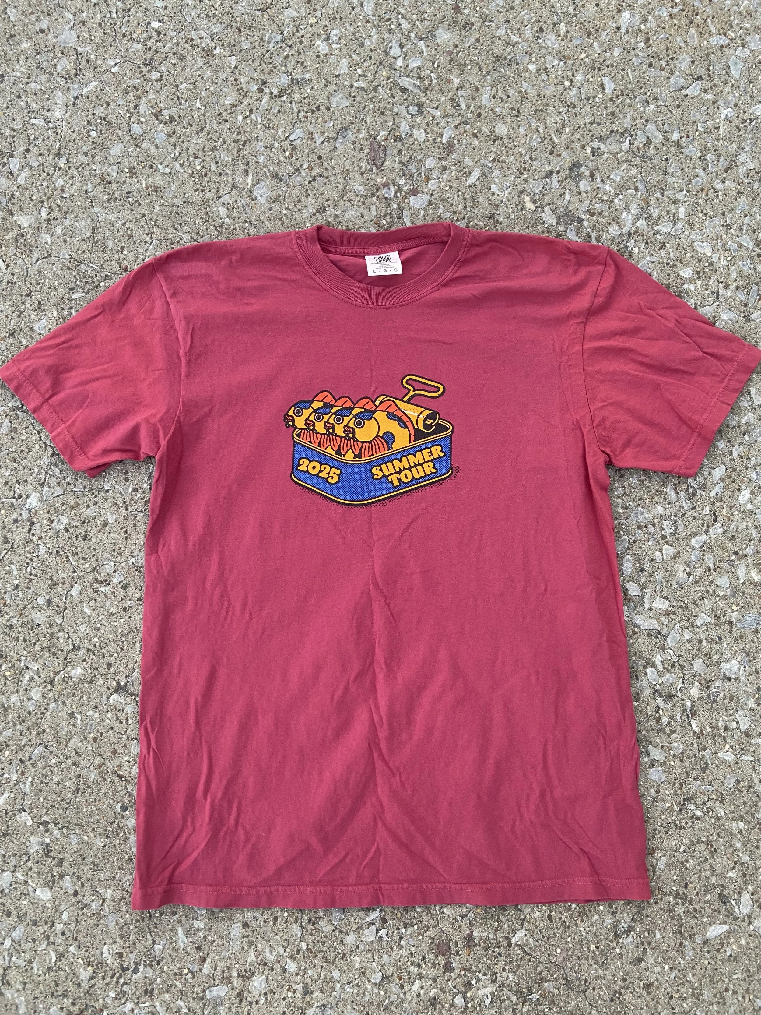 Tin Phish 25 Tour shirt