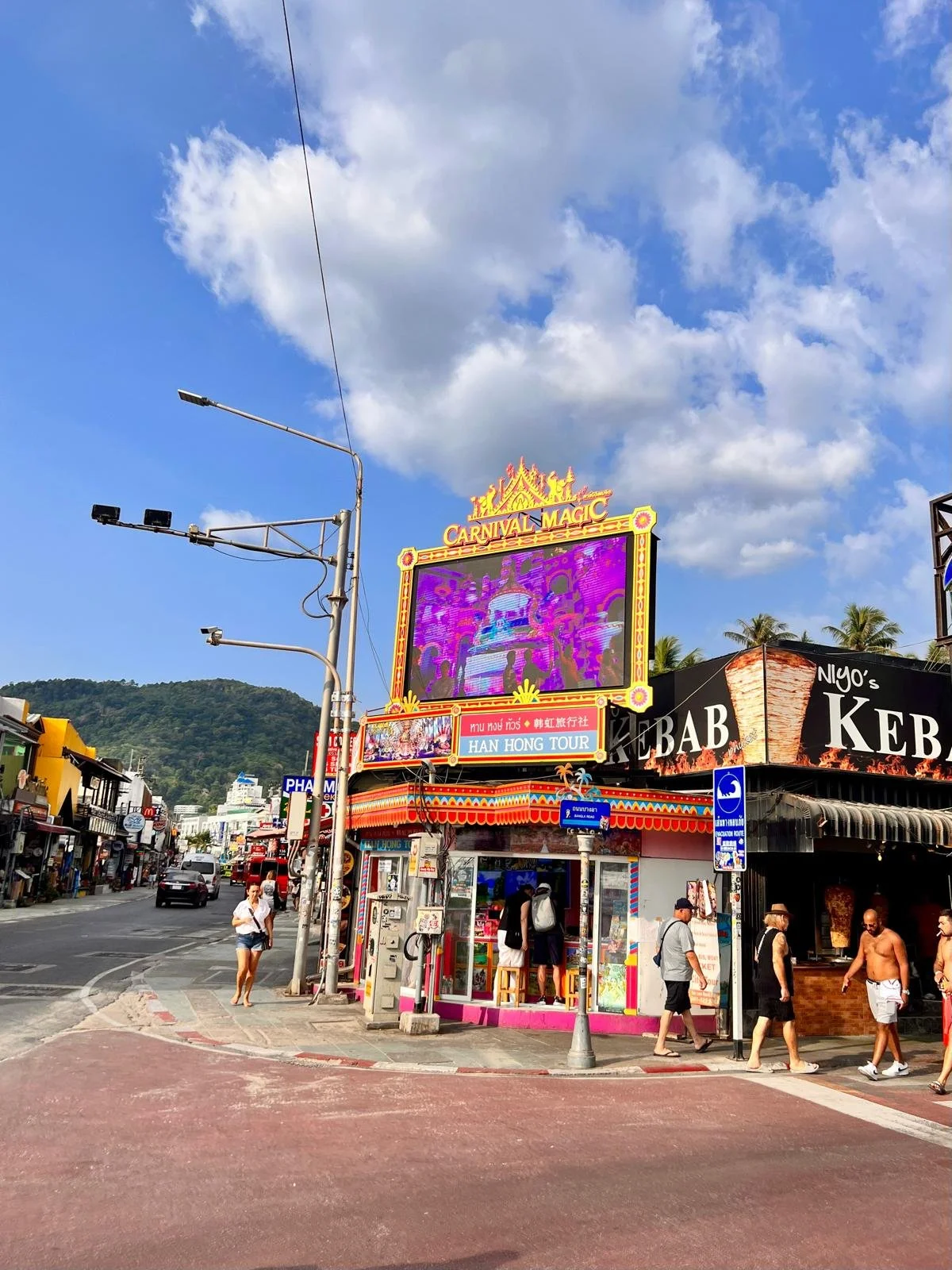 patong, fiesta, entretención y playa
