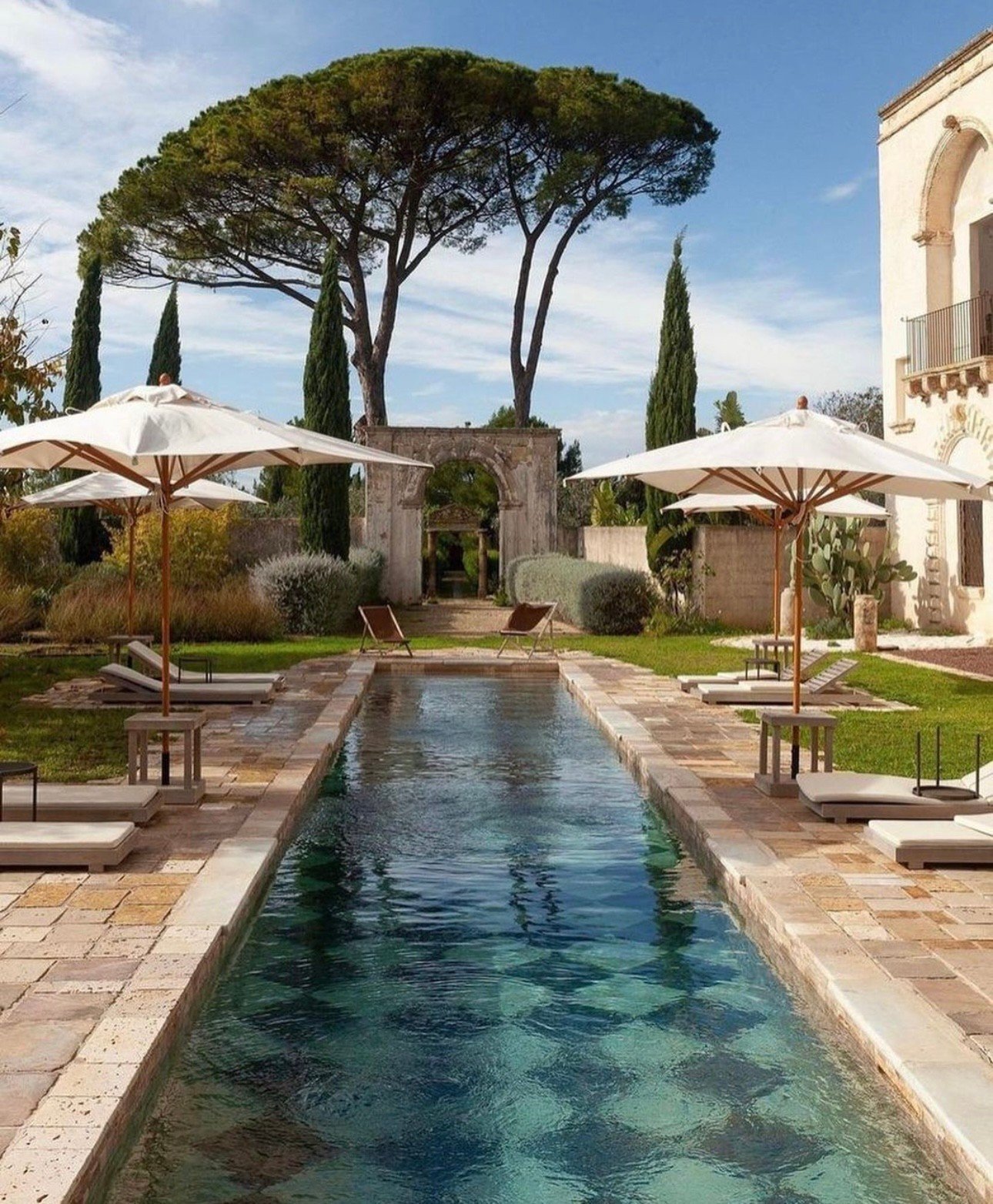 Come away with me...to a place filled with visual art. Can you hear the birds singing? The soft trickle of a water-fountain? Feel the gentle warmth of the sun as you dip toes into a cool poolside oasis? Especially in a place like this, beauty is an e