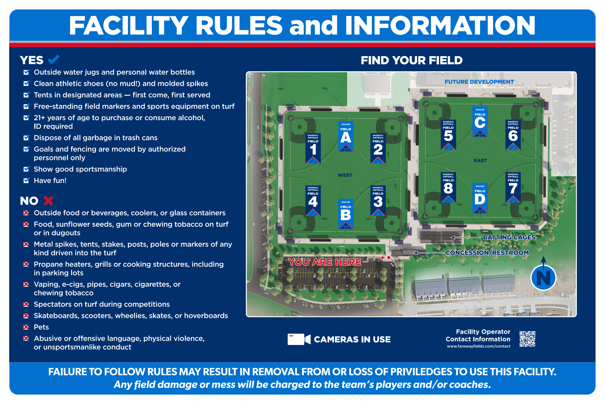 Facility Rules And Information The Gregg Young Auto Sports Campus facility-rules-and-information-the-gregg-young-auto-sports-campus