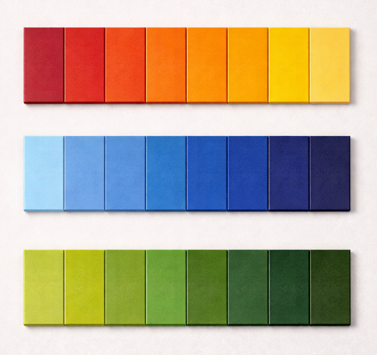 Powder coating color options for custom metal railings and fabrication