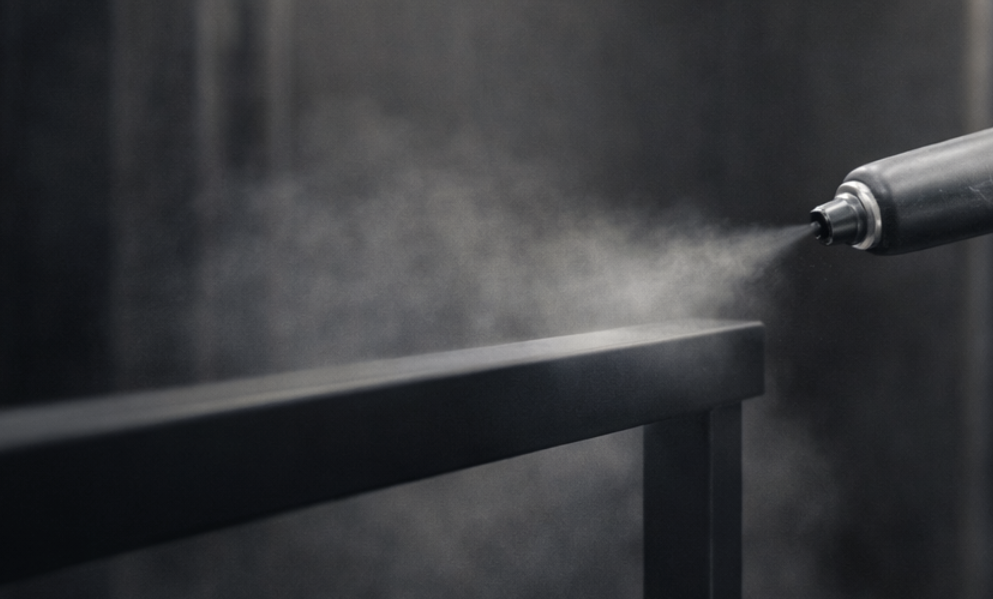 In-house powder coating process for metal fabrication projects