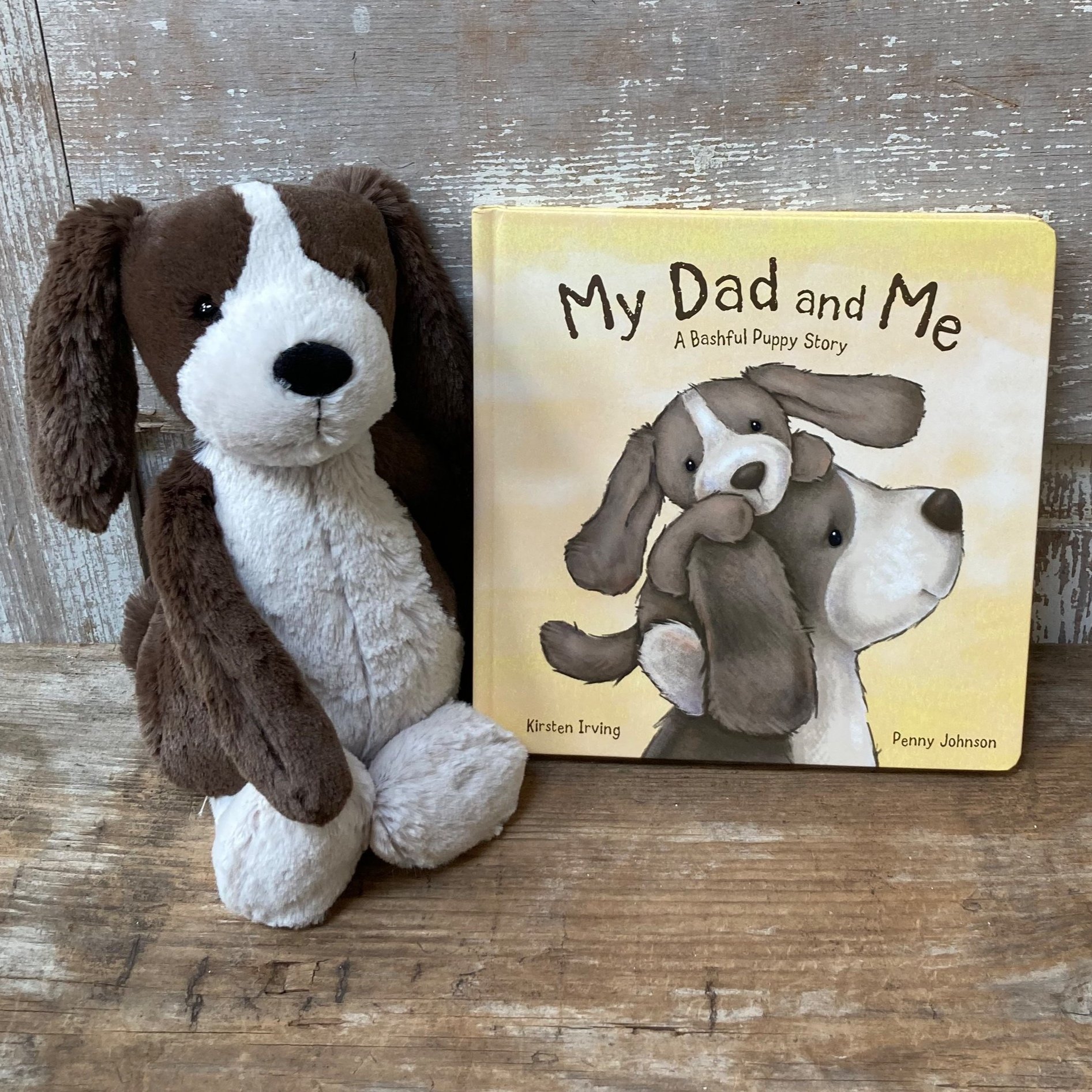Jellycat Dog and Dog Book