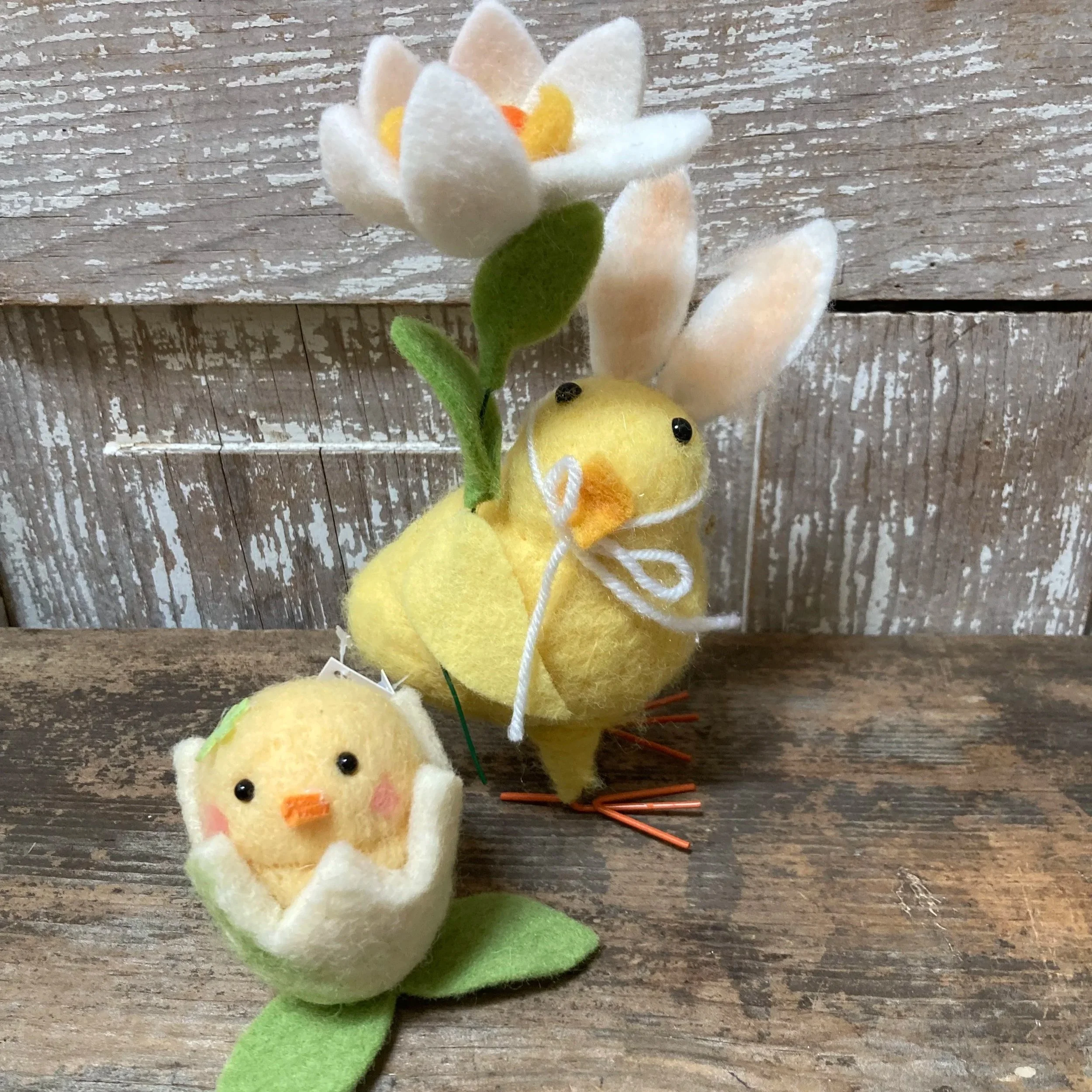 Felted Chicks