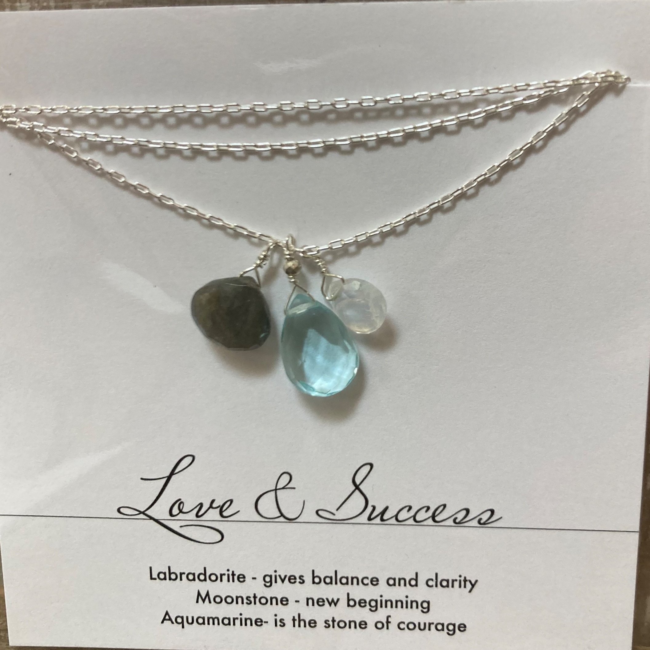 Gemstone Sentiment Necklaces