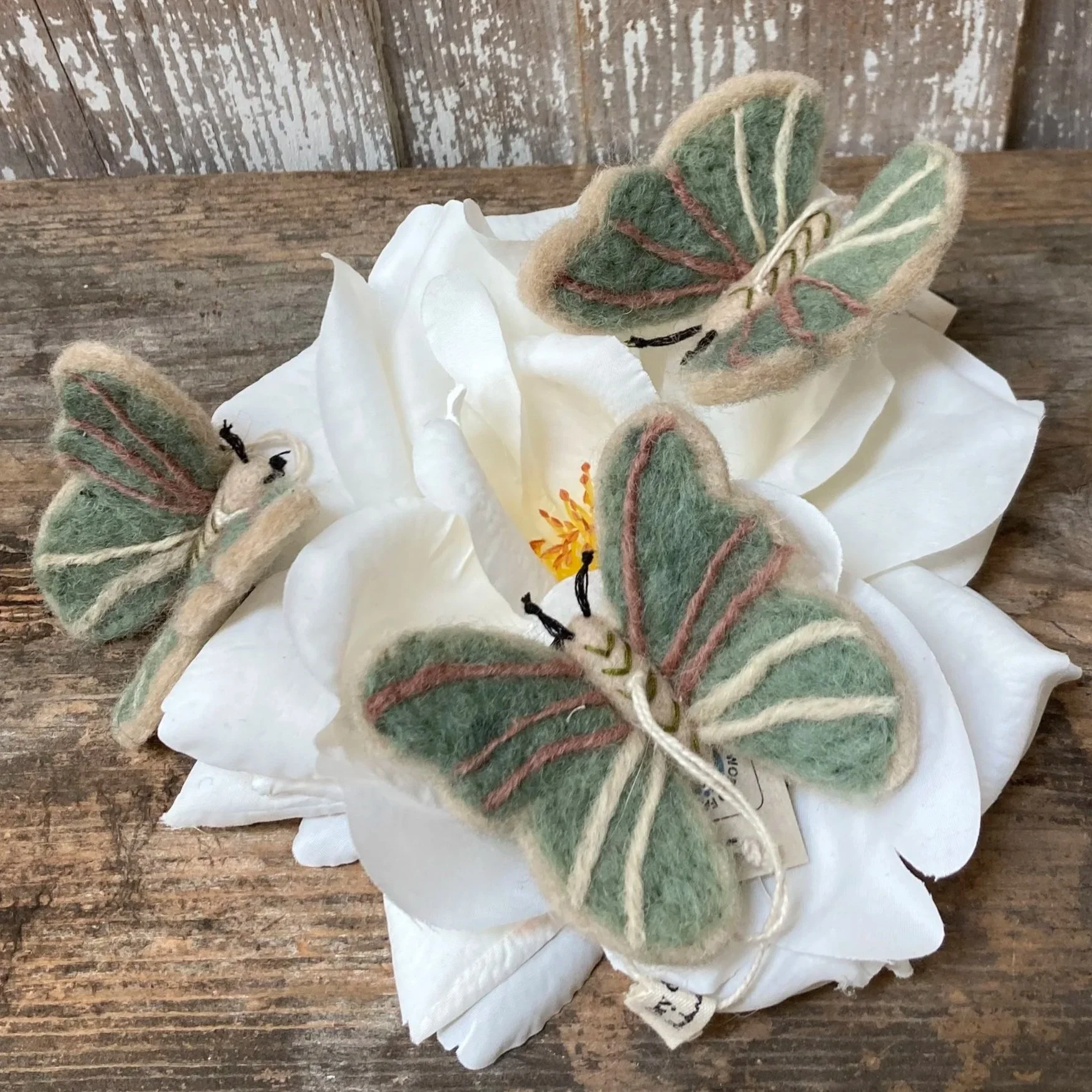 Felted Butterflies