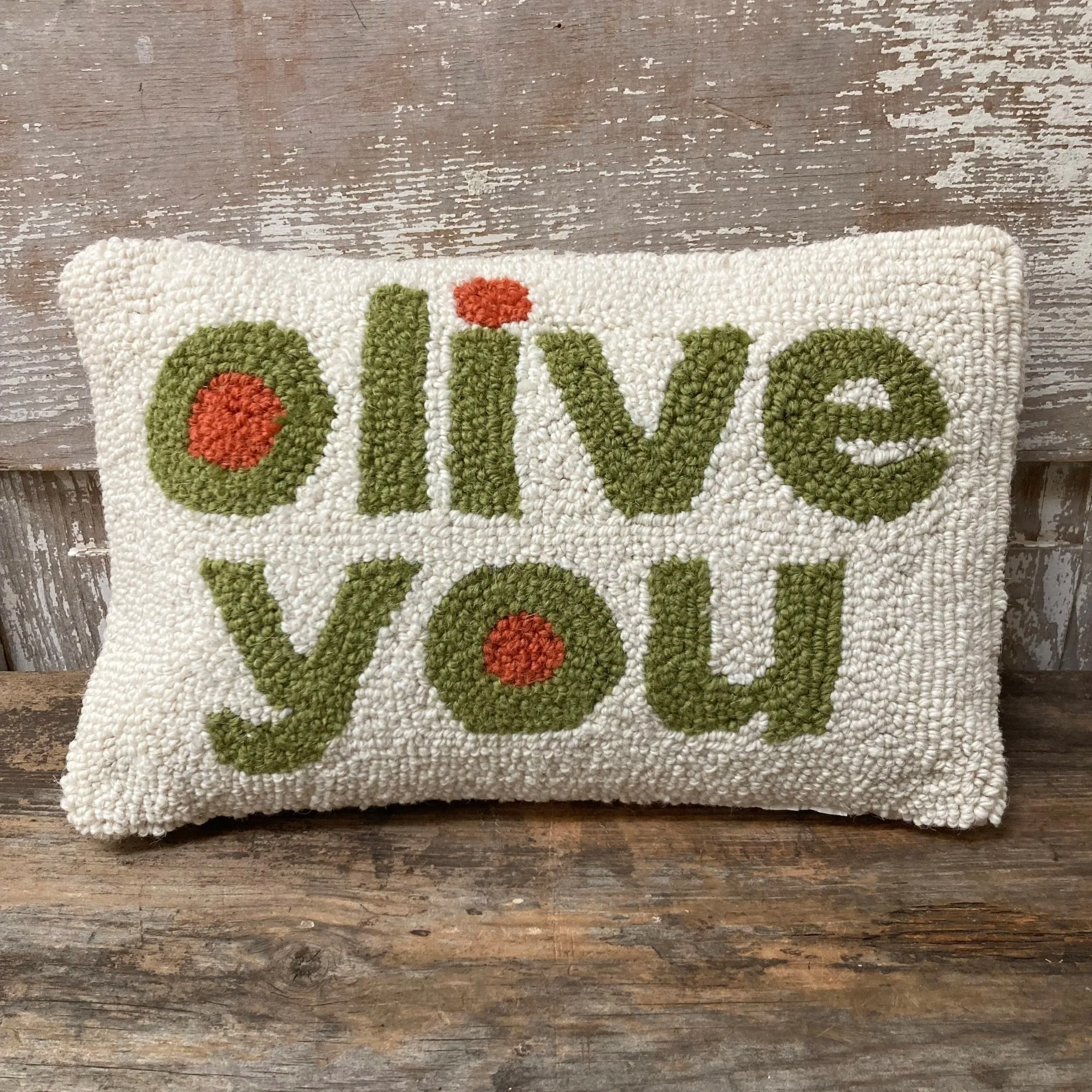 Olive You Pillow
