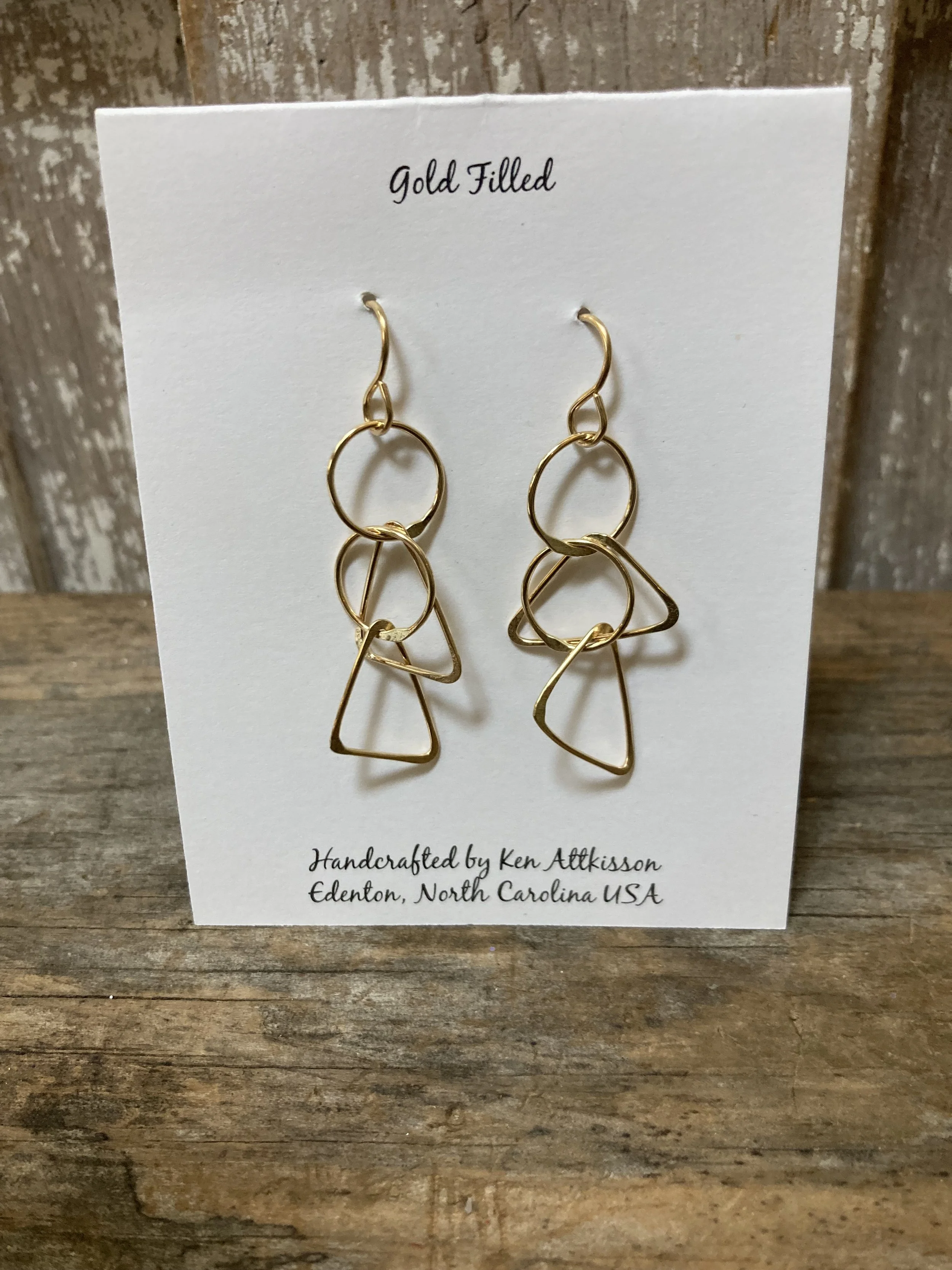 Gold Chain Earrings