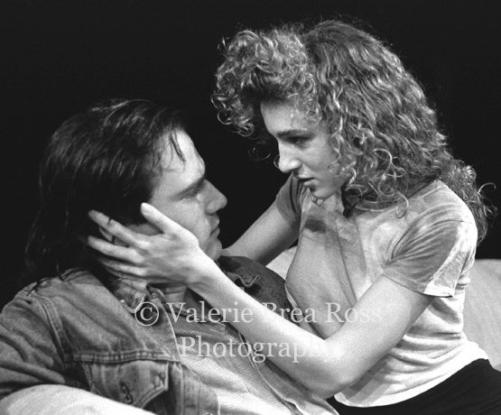 Terry Neal's Future by Roger Hedden directed by Billy Hopkins, Ensemble Studio Theatre. Sarah Jessica Parker and Elias Koteas.