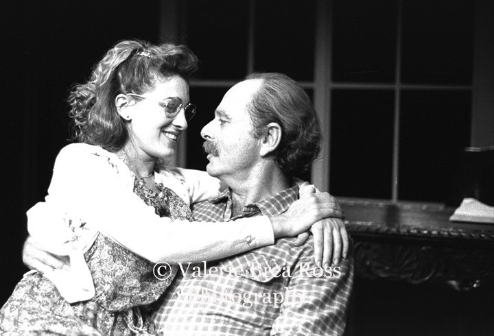 April Snow by Romulus Linney, directed by David Margulies, Ensemble Studio Theatre. Sarah Jessica Parker and Harris Yulin