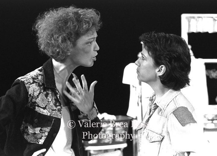 Delores by Edward Allan Baker, directed by Risa Bramon, Ensemble Studio Theatre. Jan Leslie Harding and Joan Allen