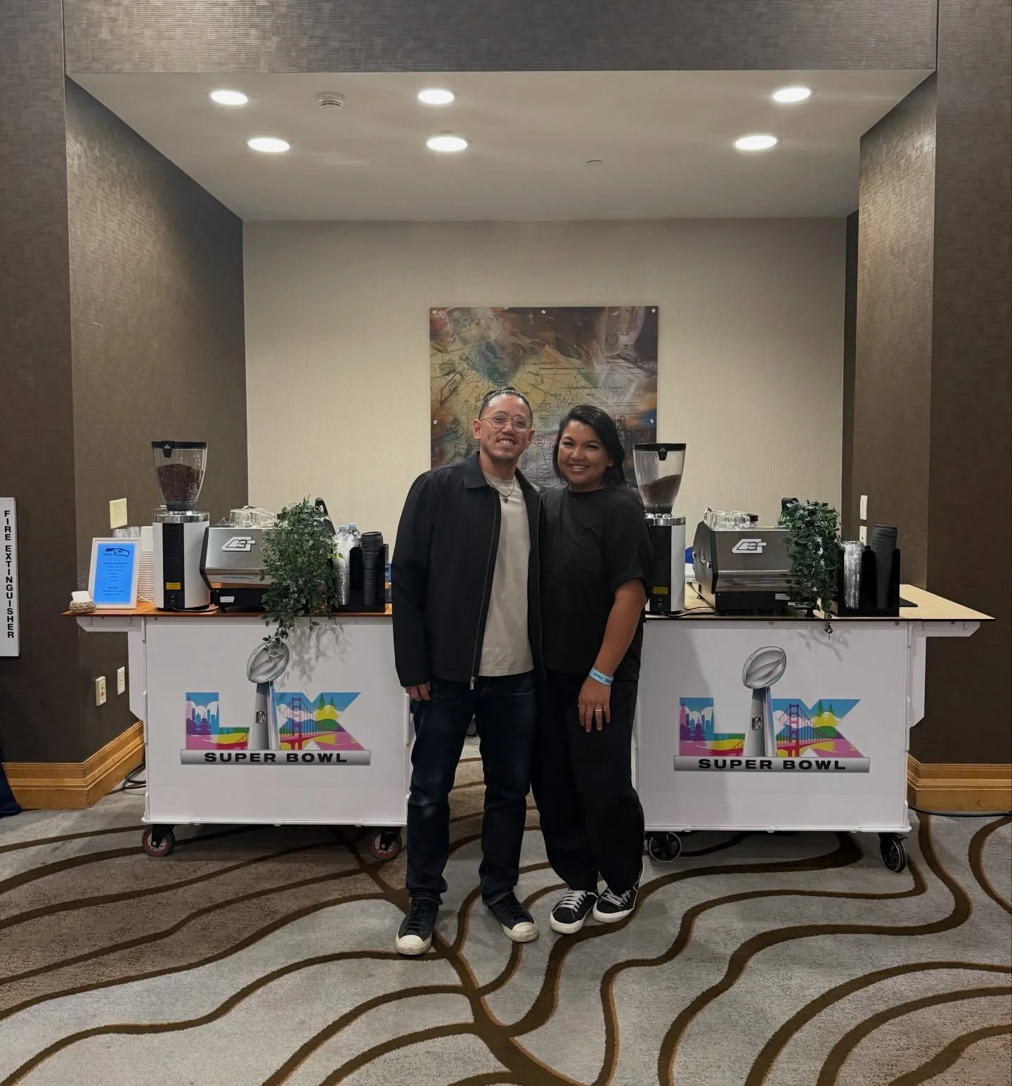 What do you mean we got to serve OUR coffee to the Seattle Seahawks players, staff, and families over the last 5 days and ended with a Super Bowl Championship?! 🏆🏈🤝☕️

What a whirlwind of a week! 
We can&rsquo;t stop praising God for all that has 