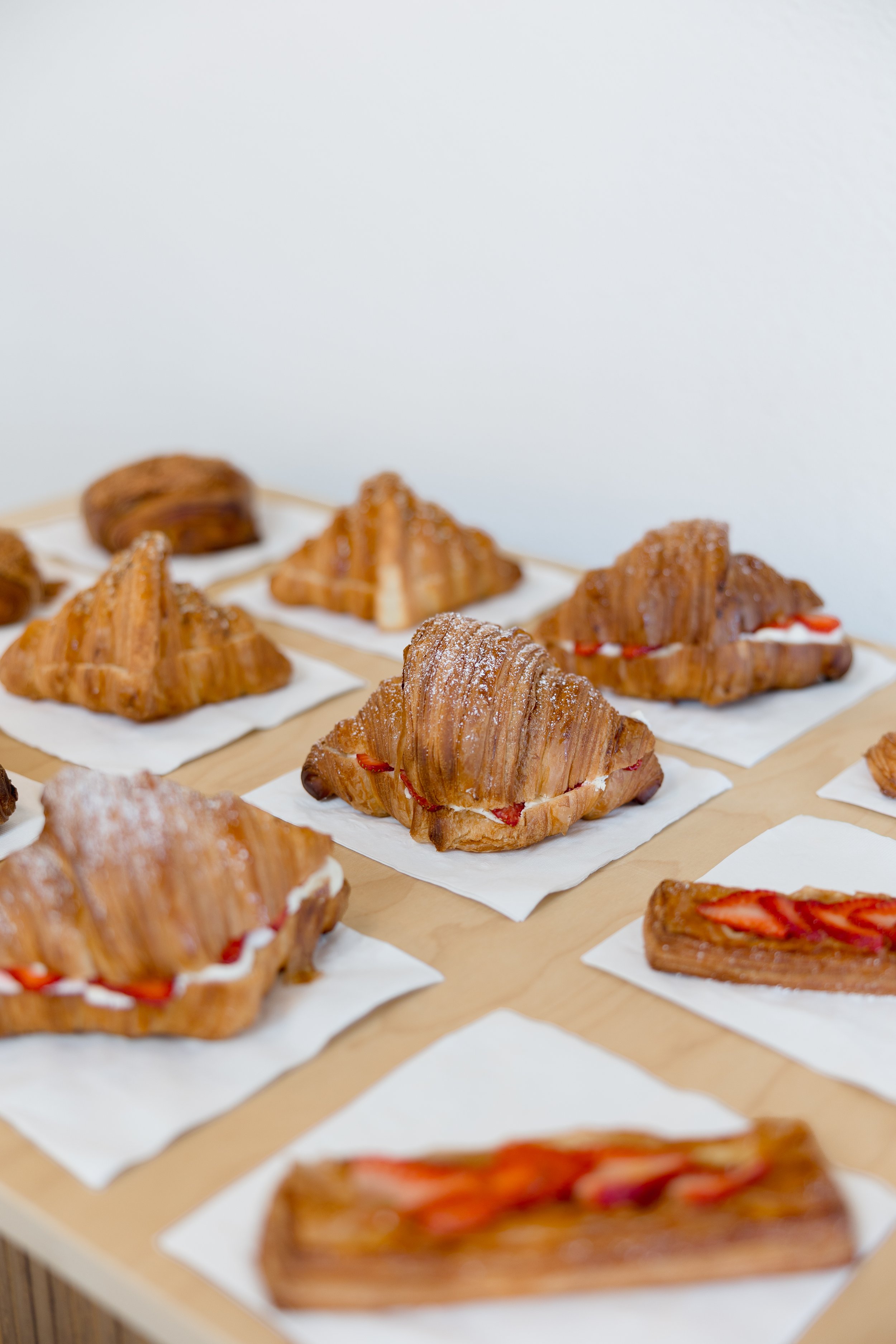 coffee cart catering in LA for corporate events with pastries