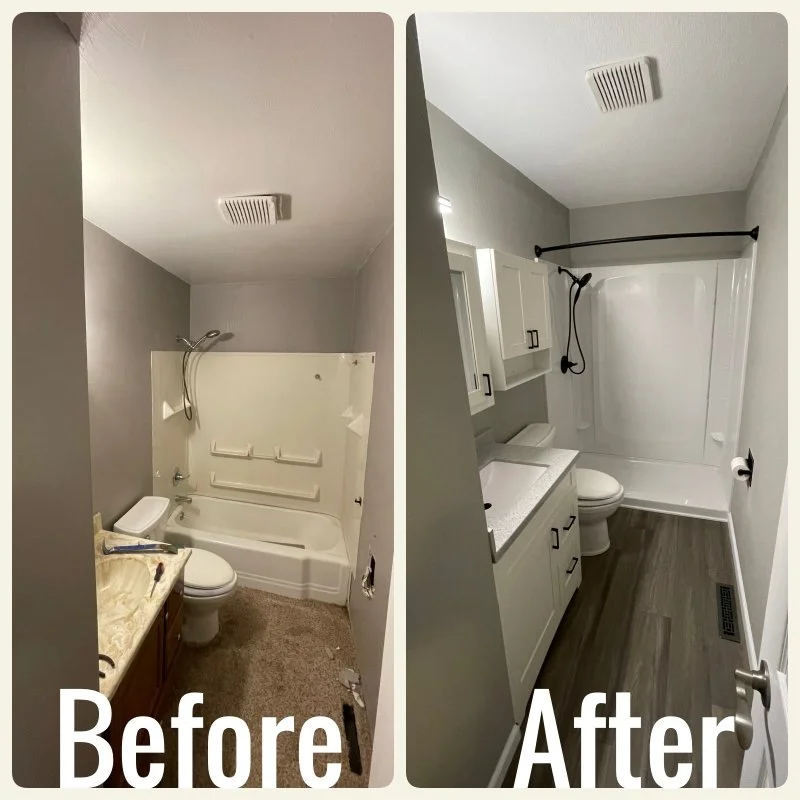 3 day bath remodel
