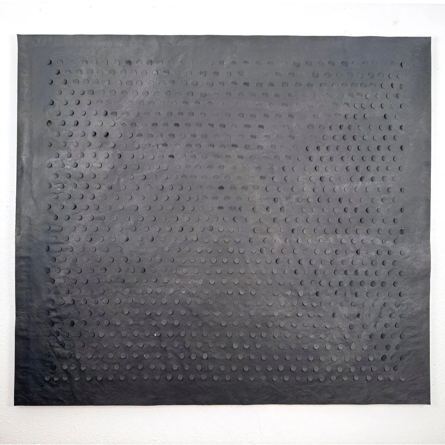 "Vestiges", 2026, glue and India ink on cut canvas. Please join me tomorrow, March 13th from 6-9pm for Post-Fire 1, the inaugural show at Des Artistes. One year after the devastating Eaton and Palisades fires, 22 artists reflect and forge a