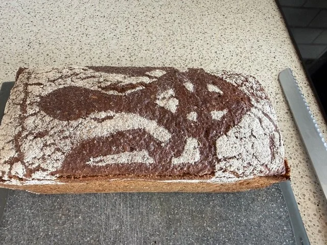 loaf of rye bread