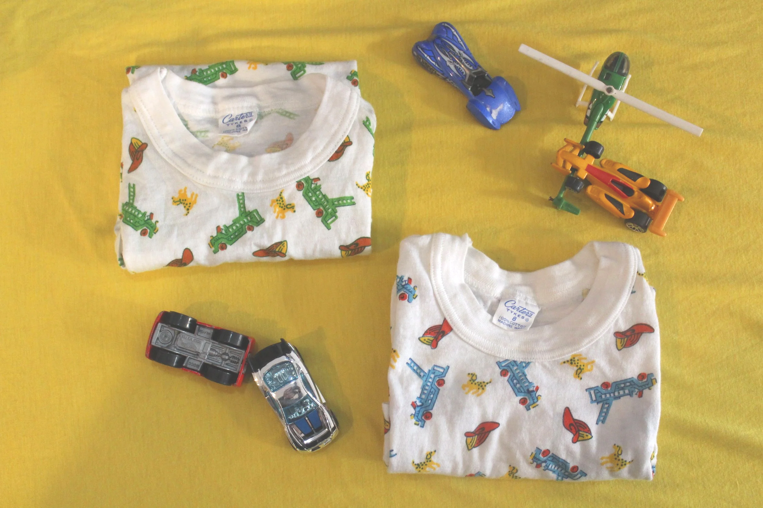 1970s Kids Fire Truck Tee