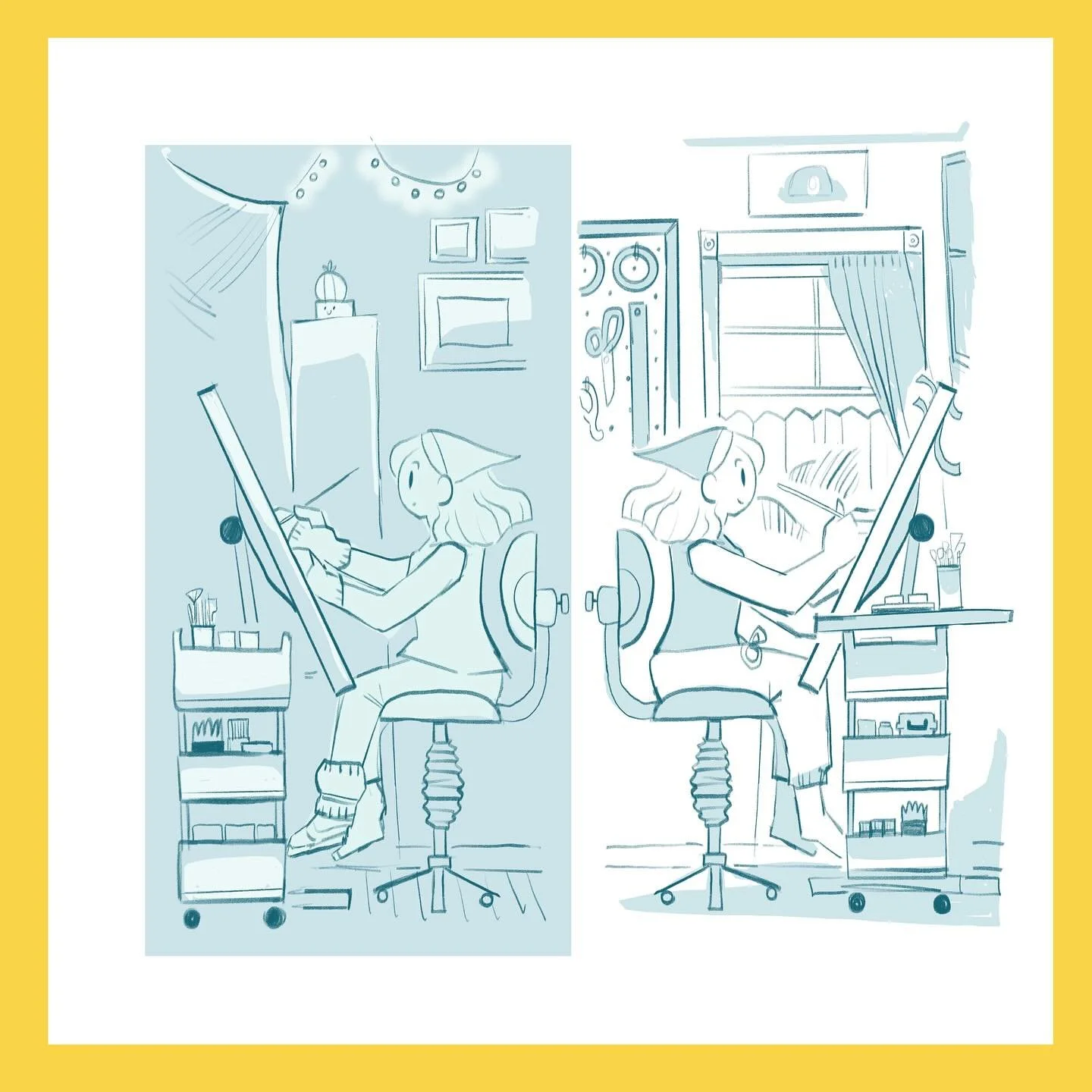 Hello all, I apologize for my absence or unintended hiatus, but a lot was happening in the past couple of months.

The main reason was that in September I lost my art studio that I had since 2019-2020. It was a space that I was so hesitant to have bo