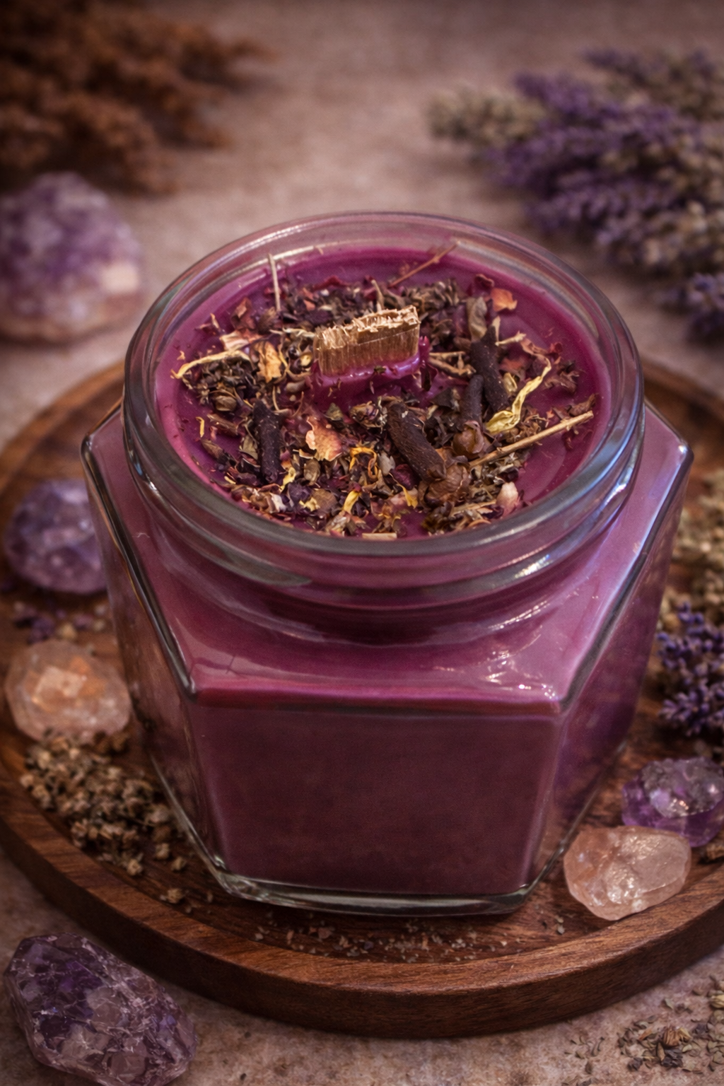 Mercury – Masculine Power & Clarity Candle