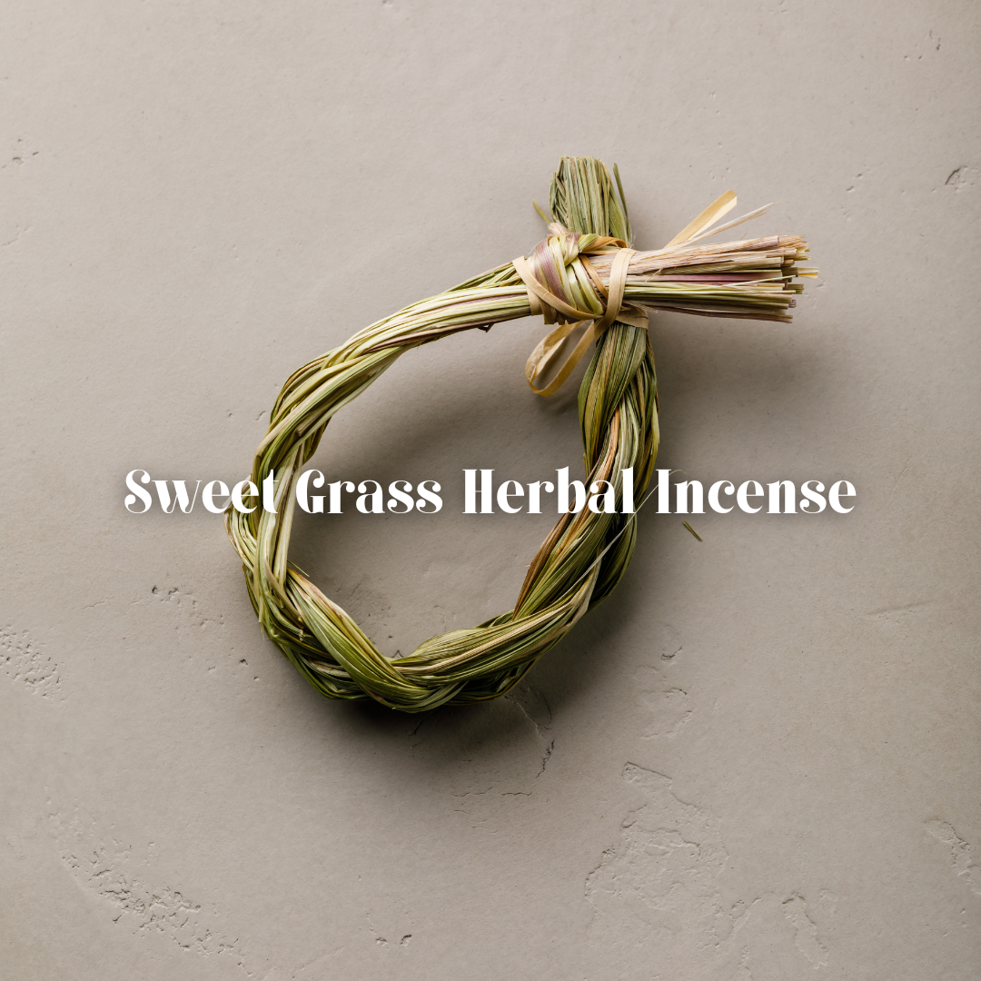 Sweetgrass Braided Incense