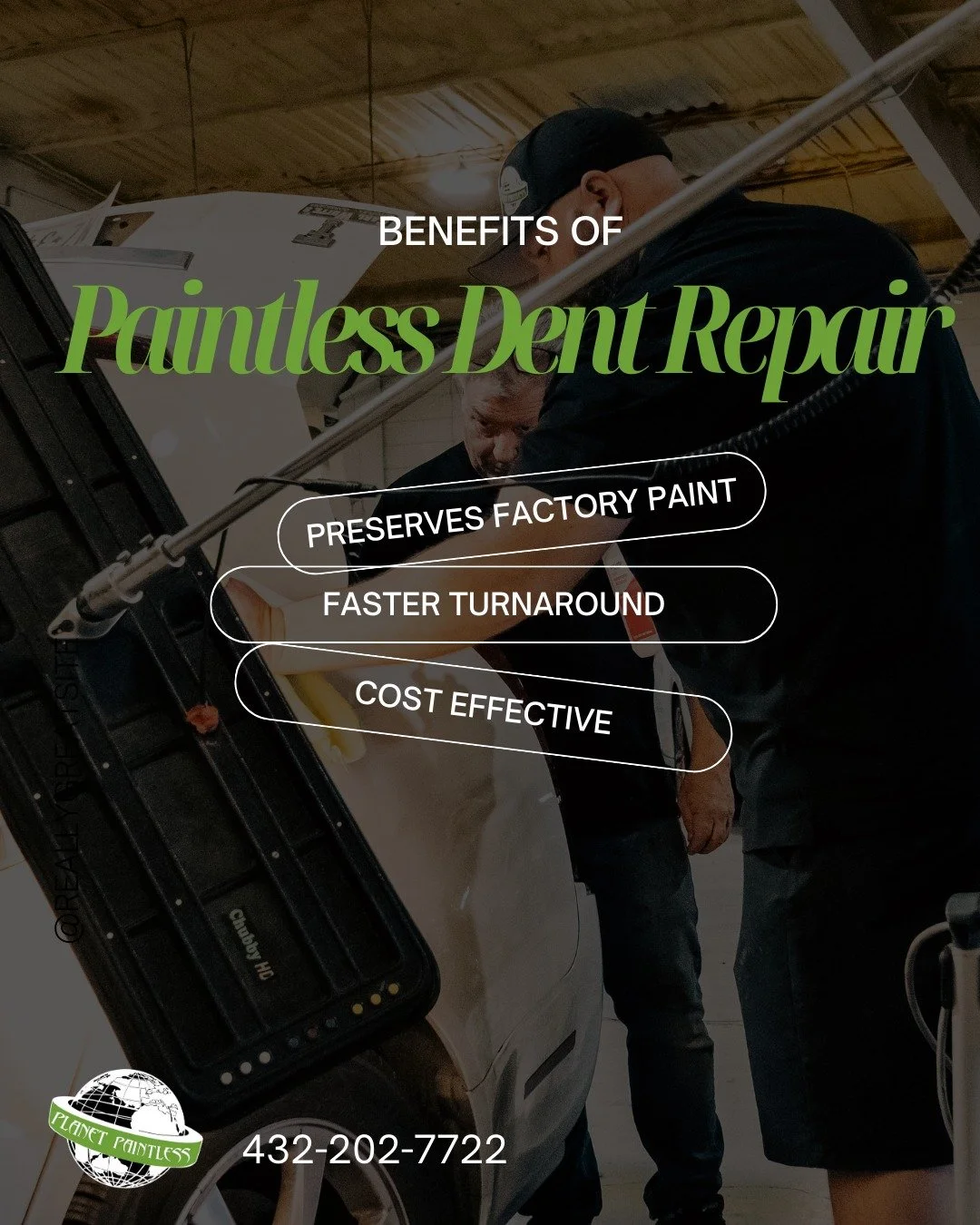 β¨ Preserves factory paint
π¨ Faster turnaround
π° Cost effective
That's the Planet Paintless difference.
π²Learn more at planetpaintlesstx.com