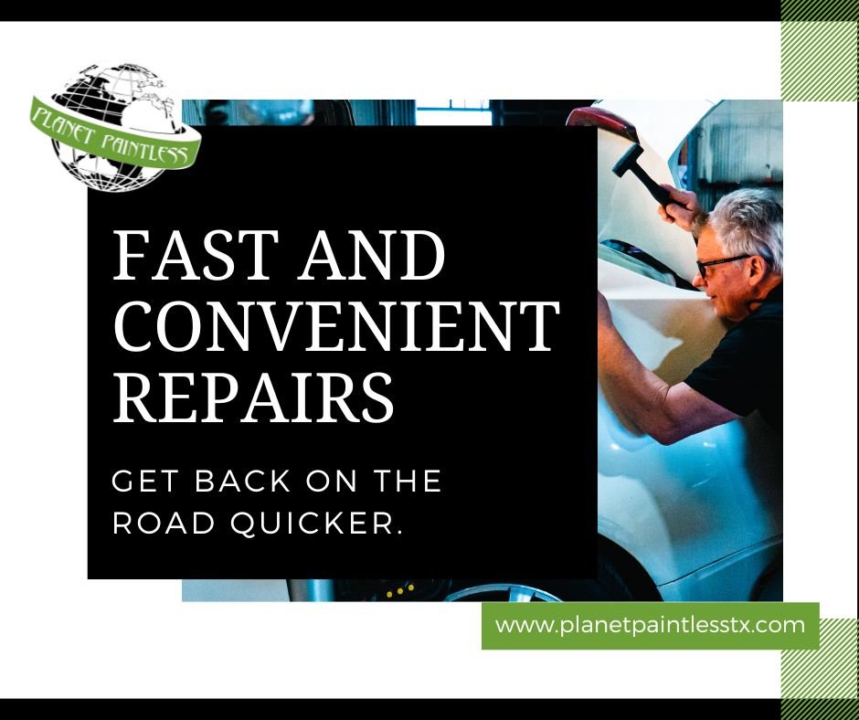Traditional body shop repairs can take days or even weeks. Paintless dent repair is quick and efficient, allowing many repairs to be completed in a fraction of the time. Planet Paintless helps Midland drivers save time without sacrificing quality. Sc