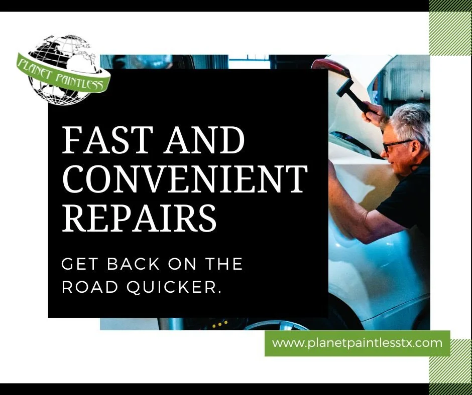 Traditional body shop repairs can take days or even weeks. Paintless dent repair is quick and efficient, allowing many repairs to be completed in a fraction of the time. Planet Paintless helps Midland drivers save time without sacrificing quality. Sc