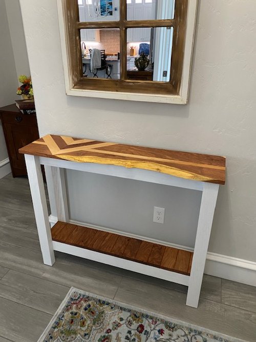 Texas entryway table
