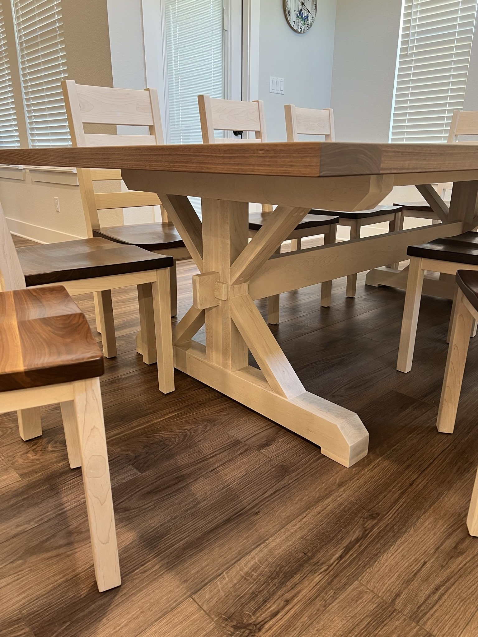 Farmhouse dining table Houston Texas