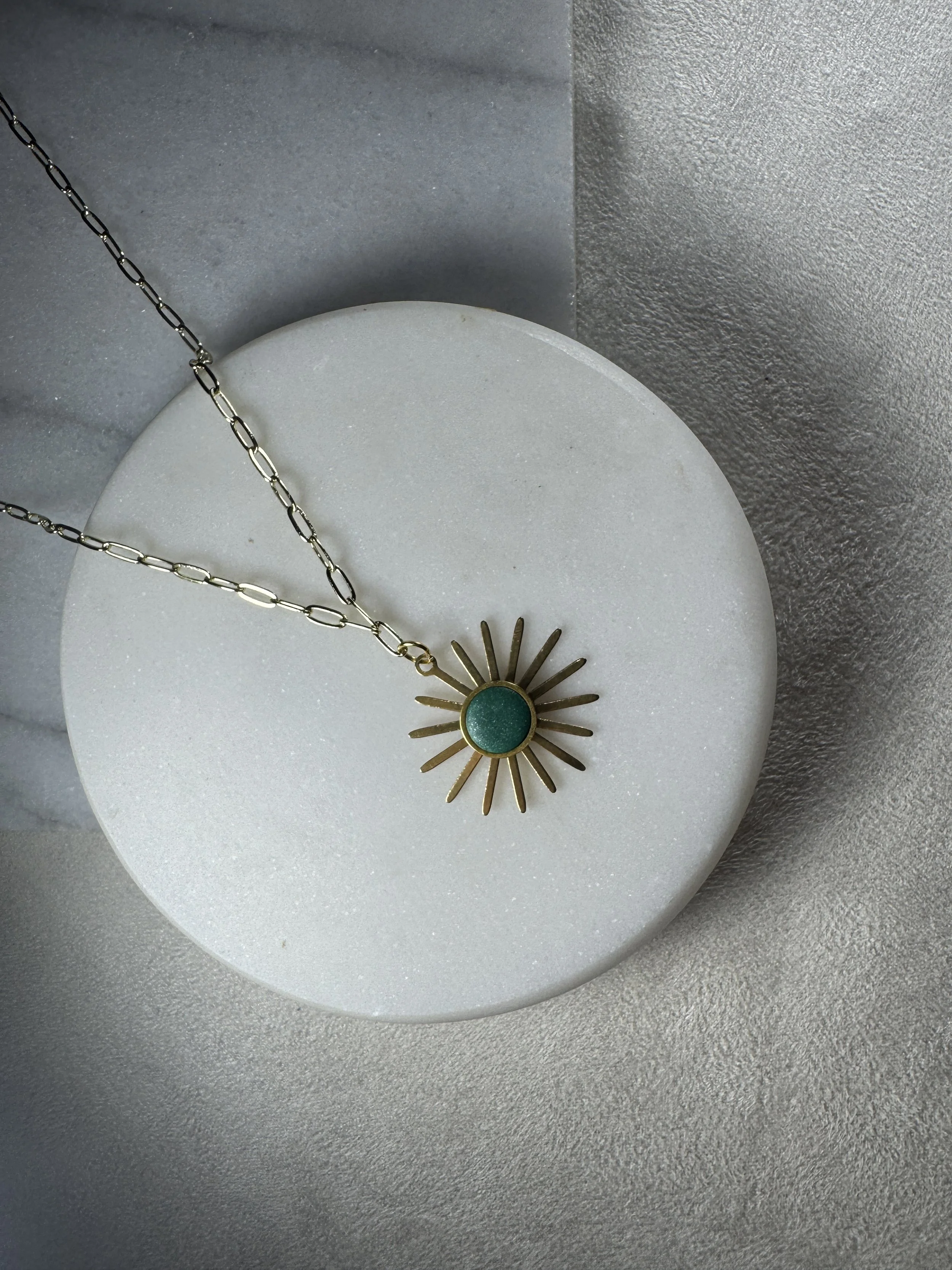 The Black-Eyed Susan Necklace
