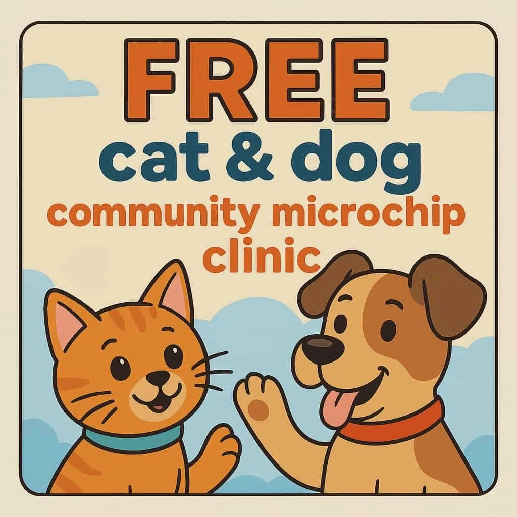 Microchip Clinic and Dog Adoption Event