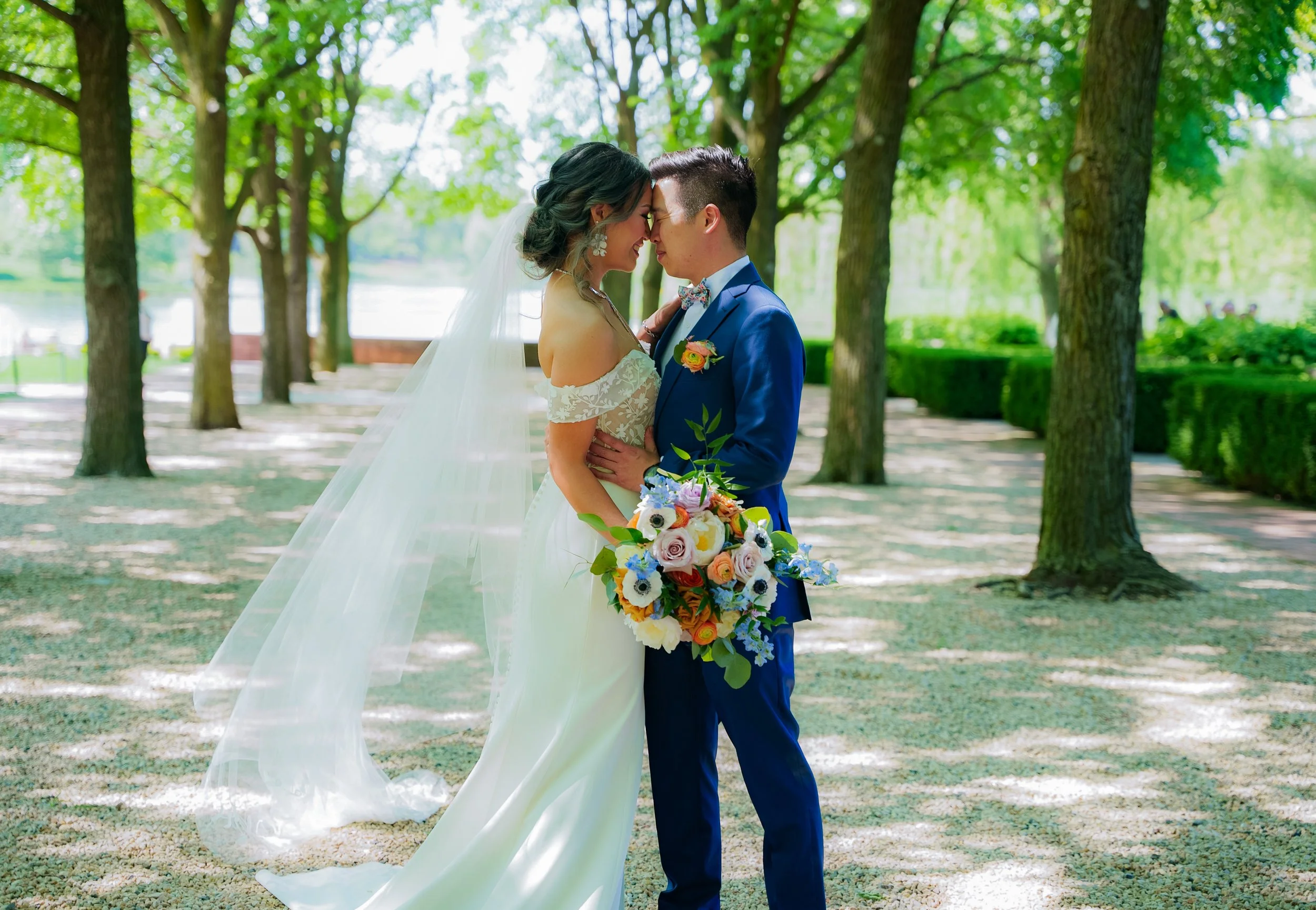 Bride and Groom In Trees.jpg