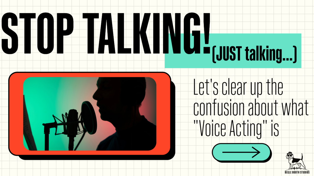 Stop Just Talking: What Voice Acting Actually Is (And Why It's So Much More)