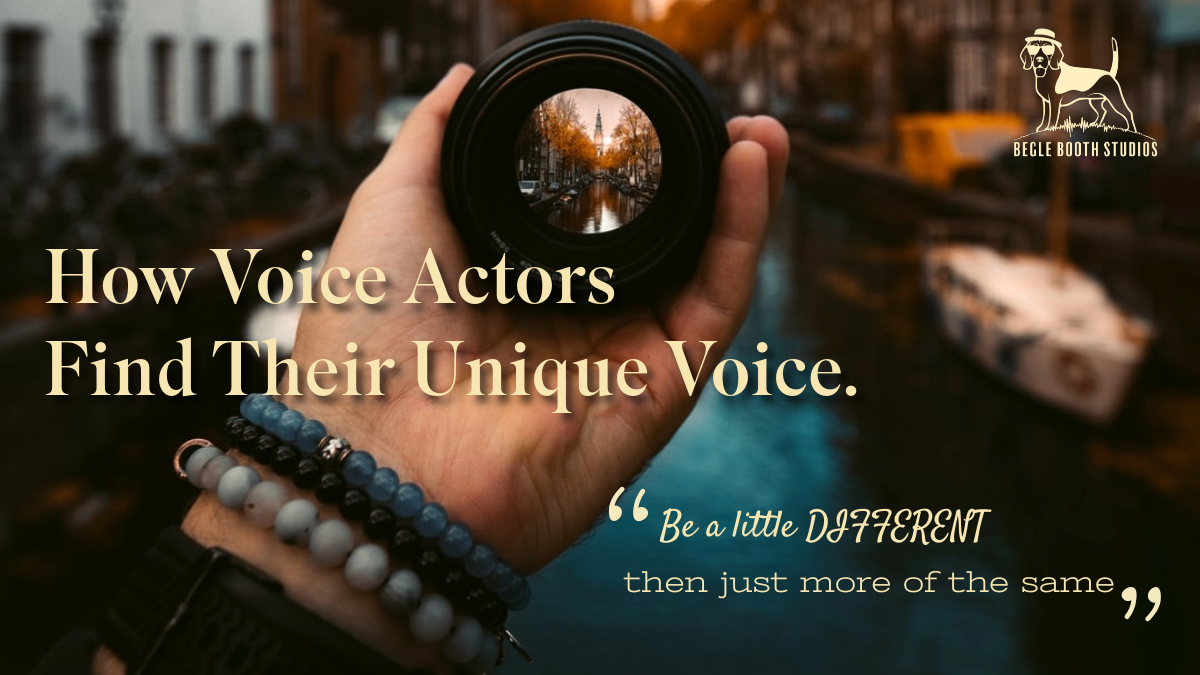 How Voice Actors Find Their Unique Voice