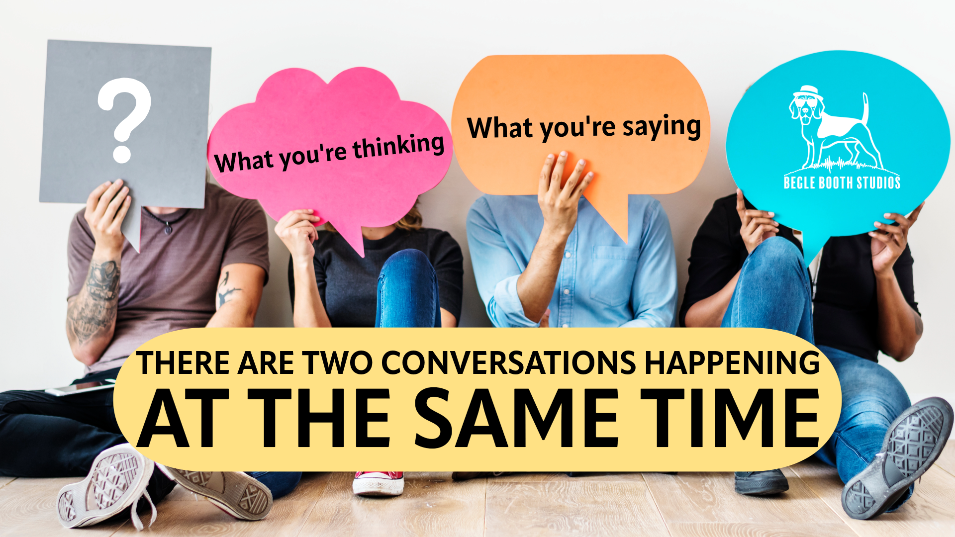 The Two Conversations Happening Every Time You're Behind the Mic