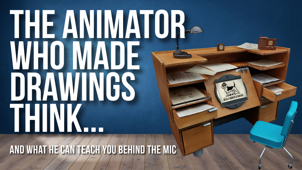 The Animator Who Made Drawings THINK... And What He Can Teach You Behind the Mic