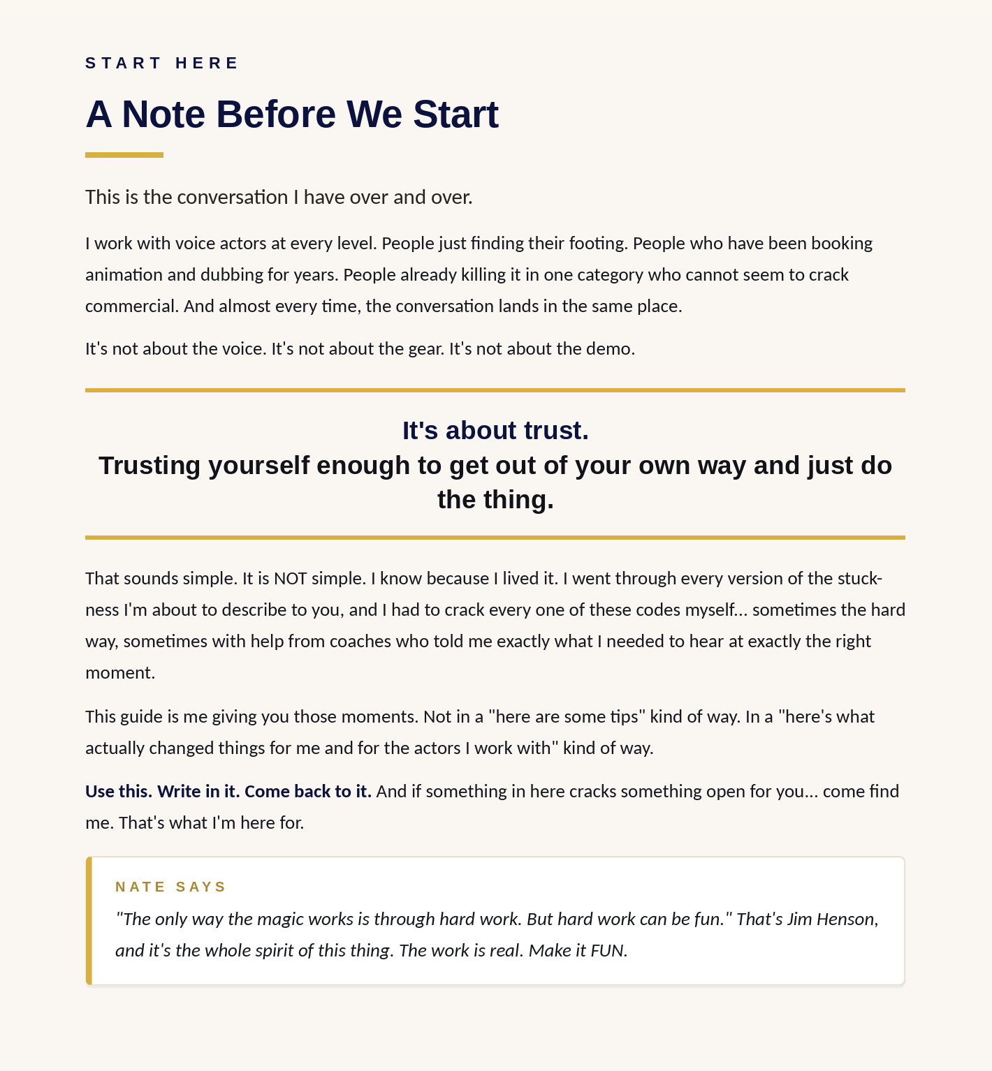 Stop Trying Start Booking PDF Start Here