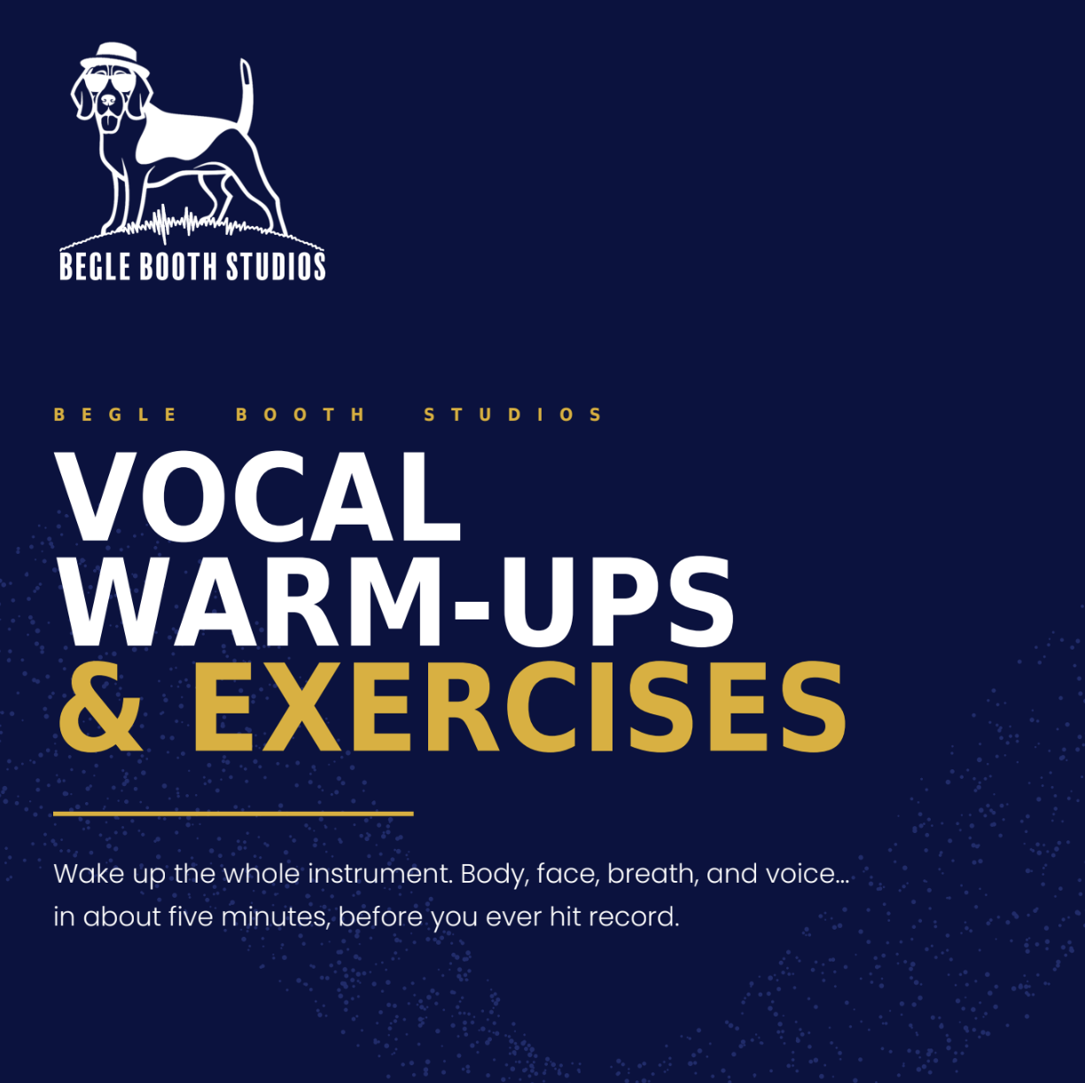 Vocal Warm-Ups & Exercises for Voice Actors and Motion Capture