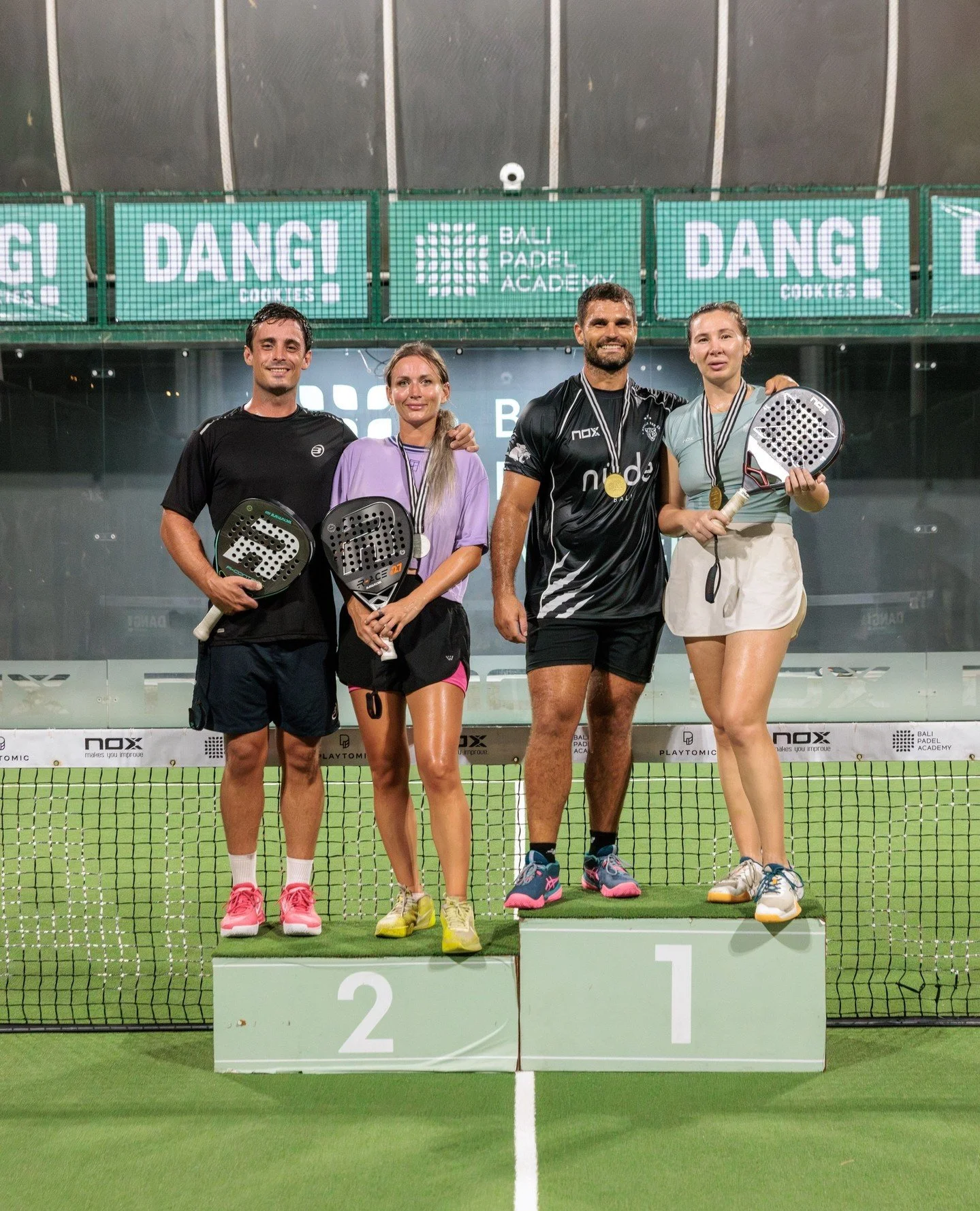 👻 HALLOWEEN MIXED TEAMS TOURNAMENT &mdash; WINNERS! 🎃⁠
⁠
What a frightfully weekend at Bali Padel Academy! 🦇 Huge thanks to all players who battled it out on court and brought the Halloween spirit to life!⁠
⁠
👑 NOX Masters⁠
Winners: @jacooosthuye